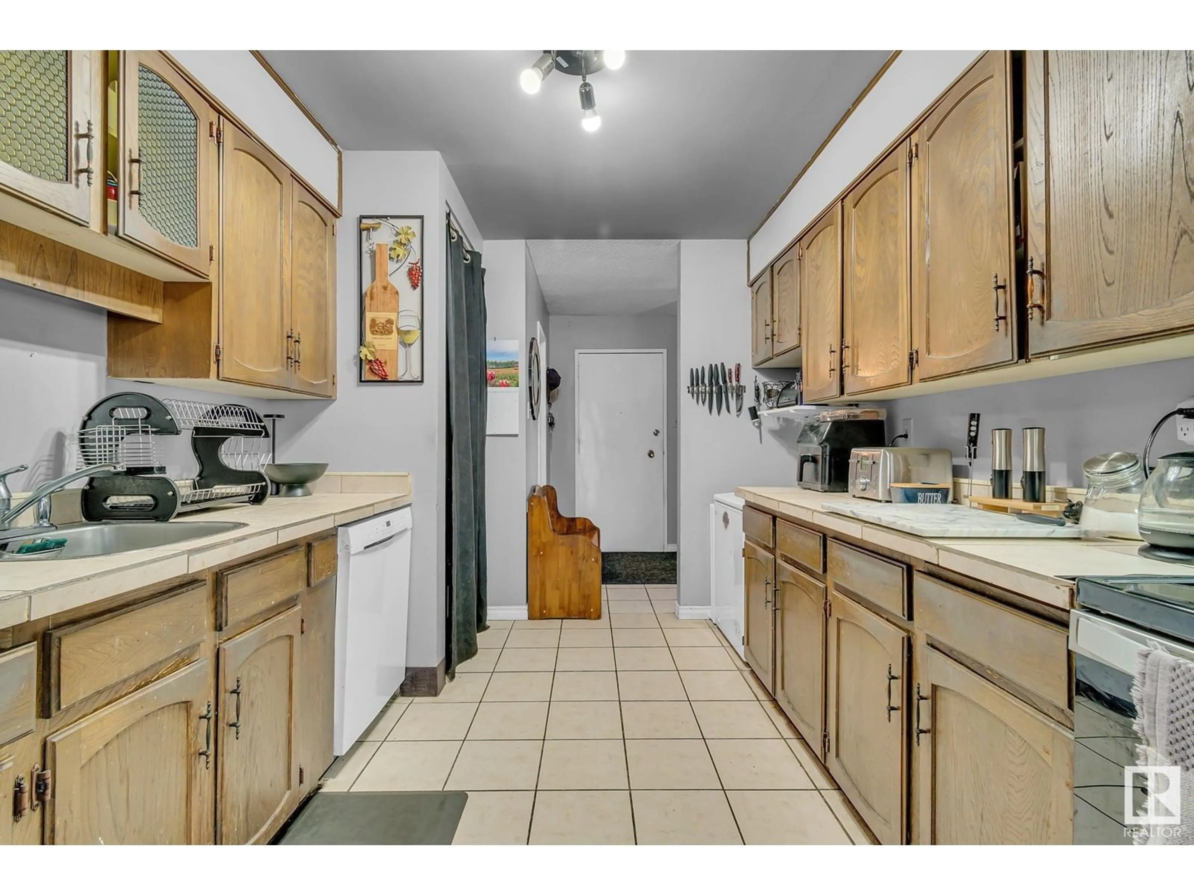 Standard kitchen, unknown for #202 - 7805 159 ST, Edmonton Alberta T5R2E1