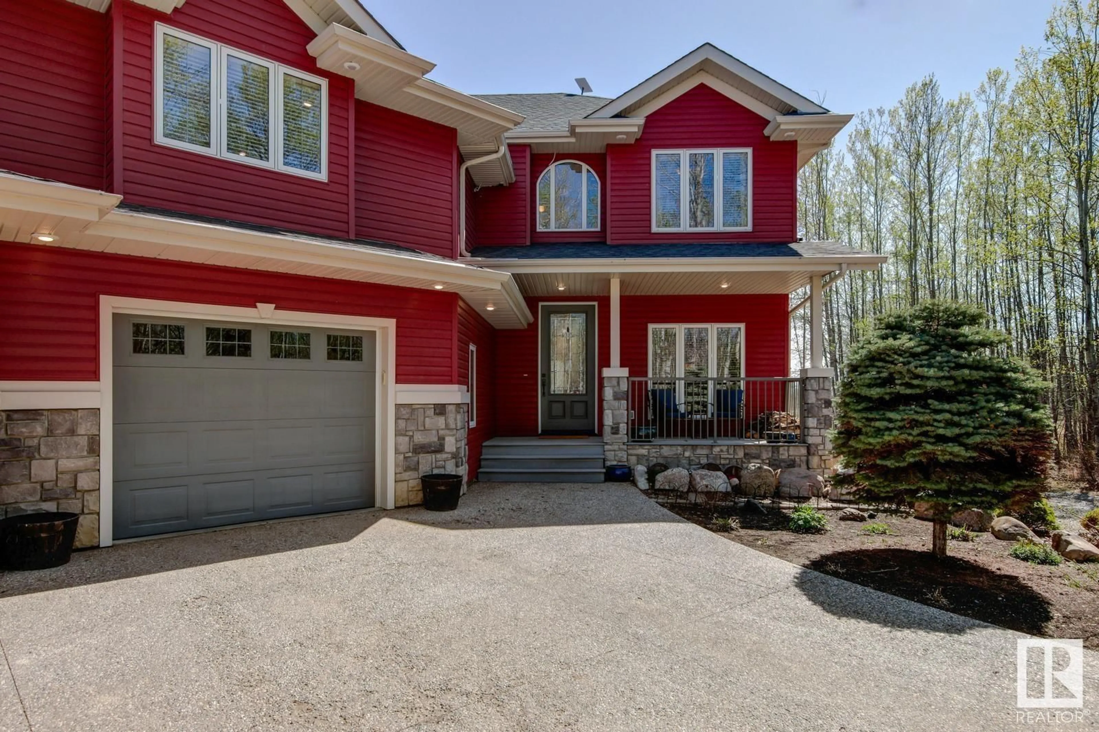 Home with brick exterior material, street for 50 53522 RGE ROAD 272, Rural Parkland County Alberta T7X3N2