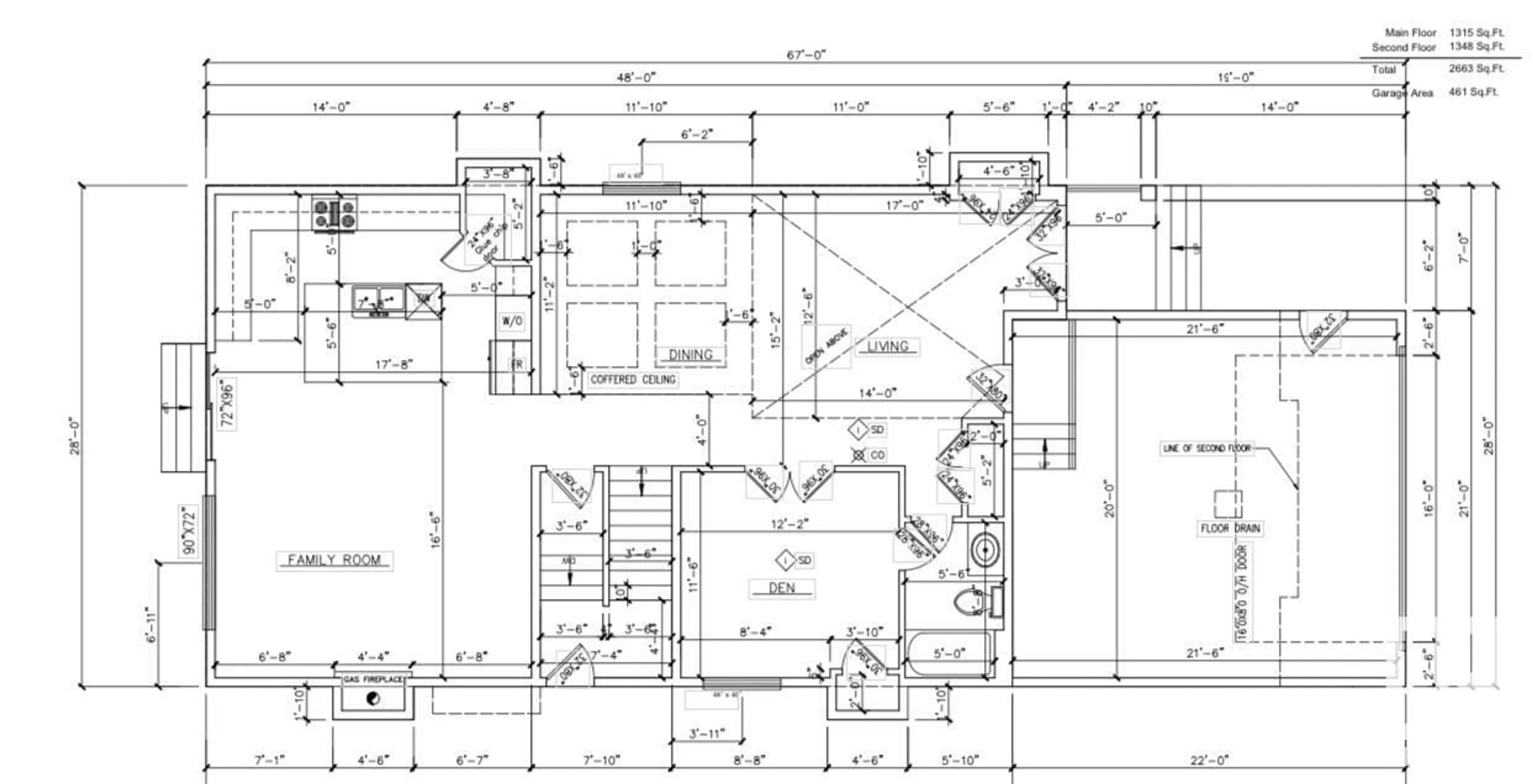 Floor plan for 1160 GYRFALCON CR, Edmonton Alberta T5S0S1