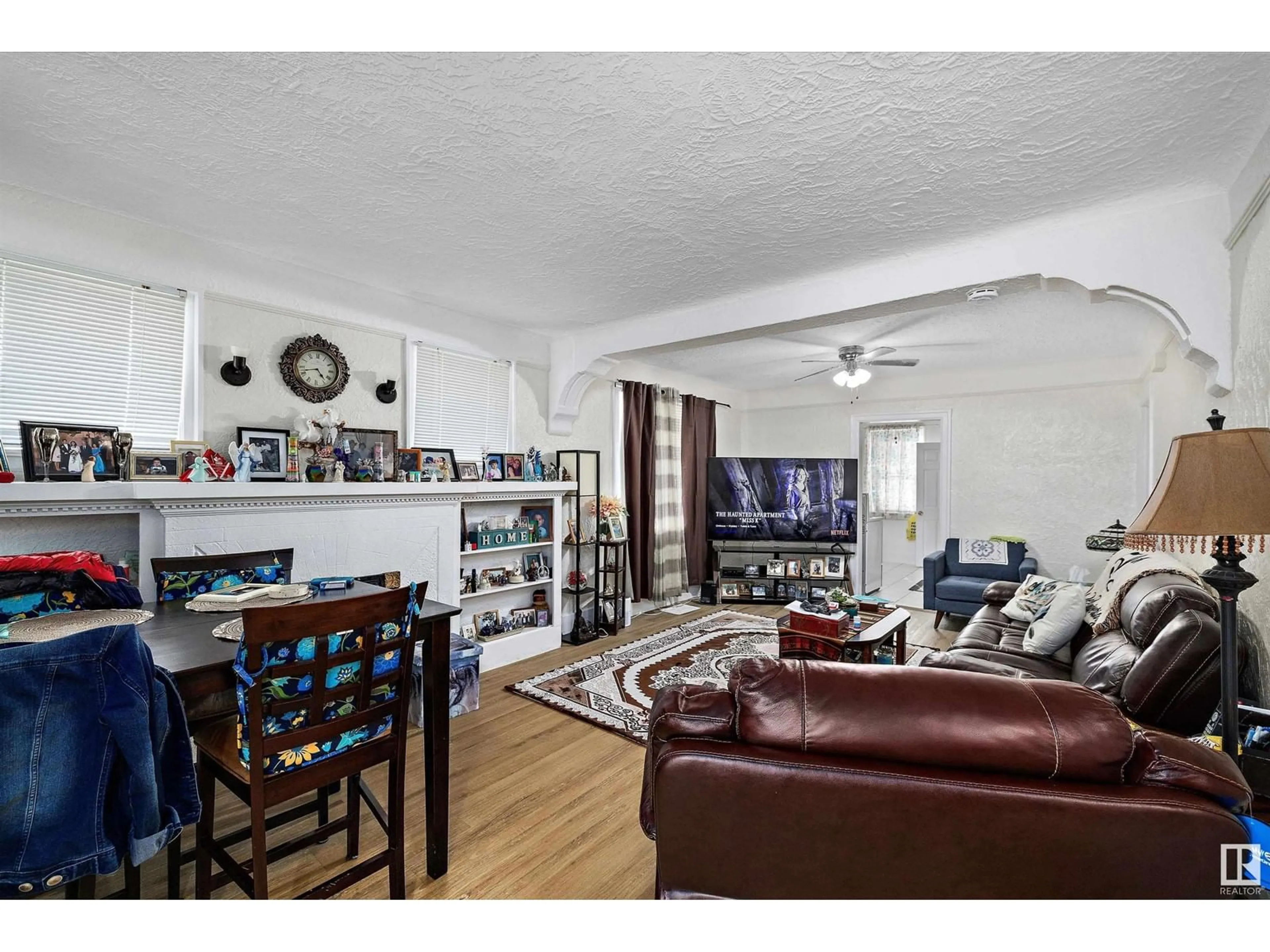 Living room with furniture, unknown for NW - 9914 161 ST, Edmonton Alberta T5P3H7