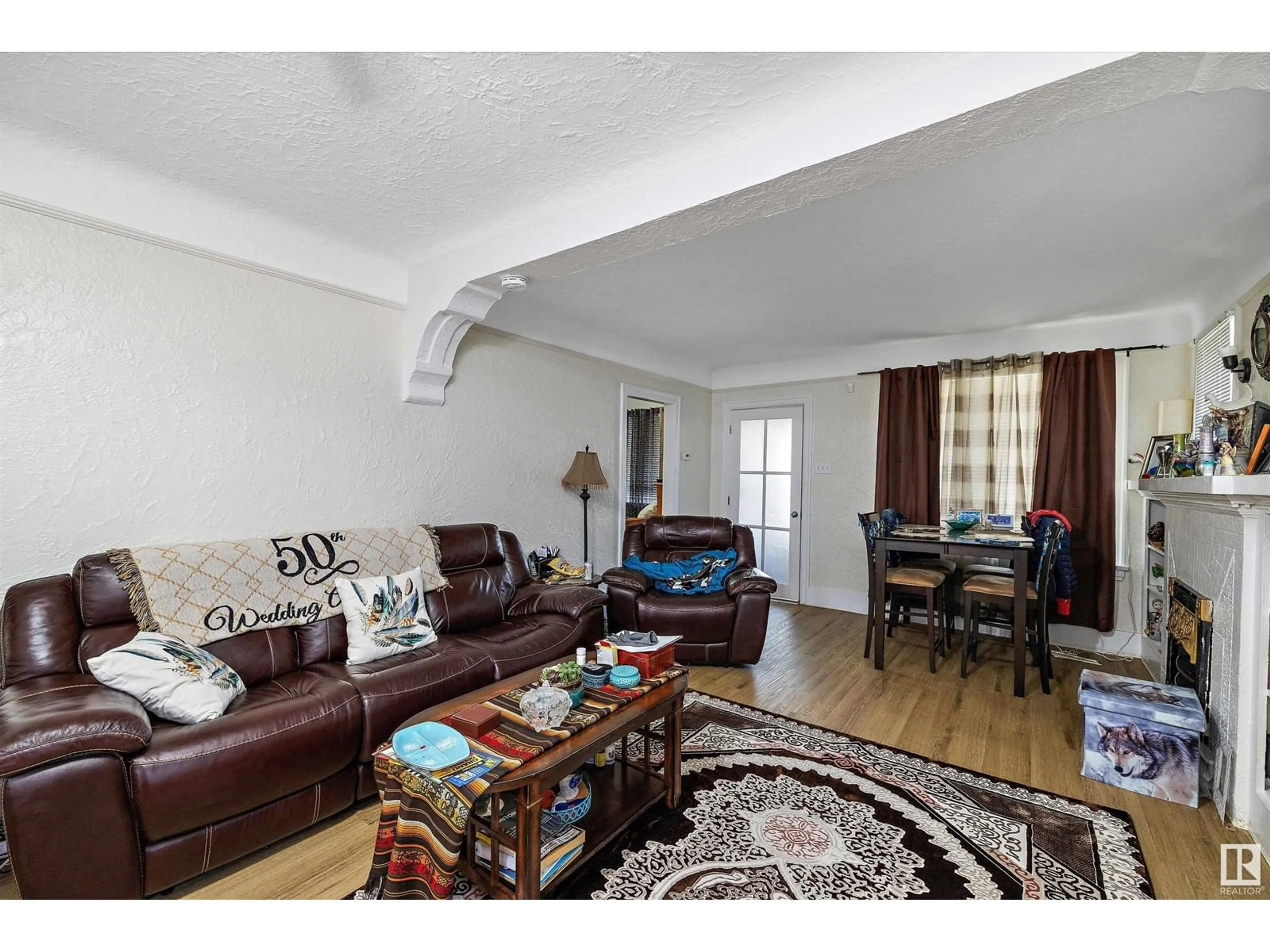 Living room with furniture, unknown for NW - 9914 161 ST, Edmonton Alberta T5P3H7