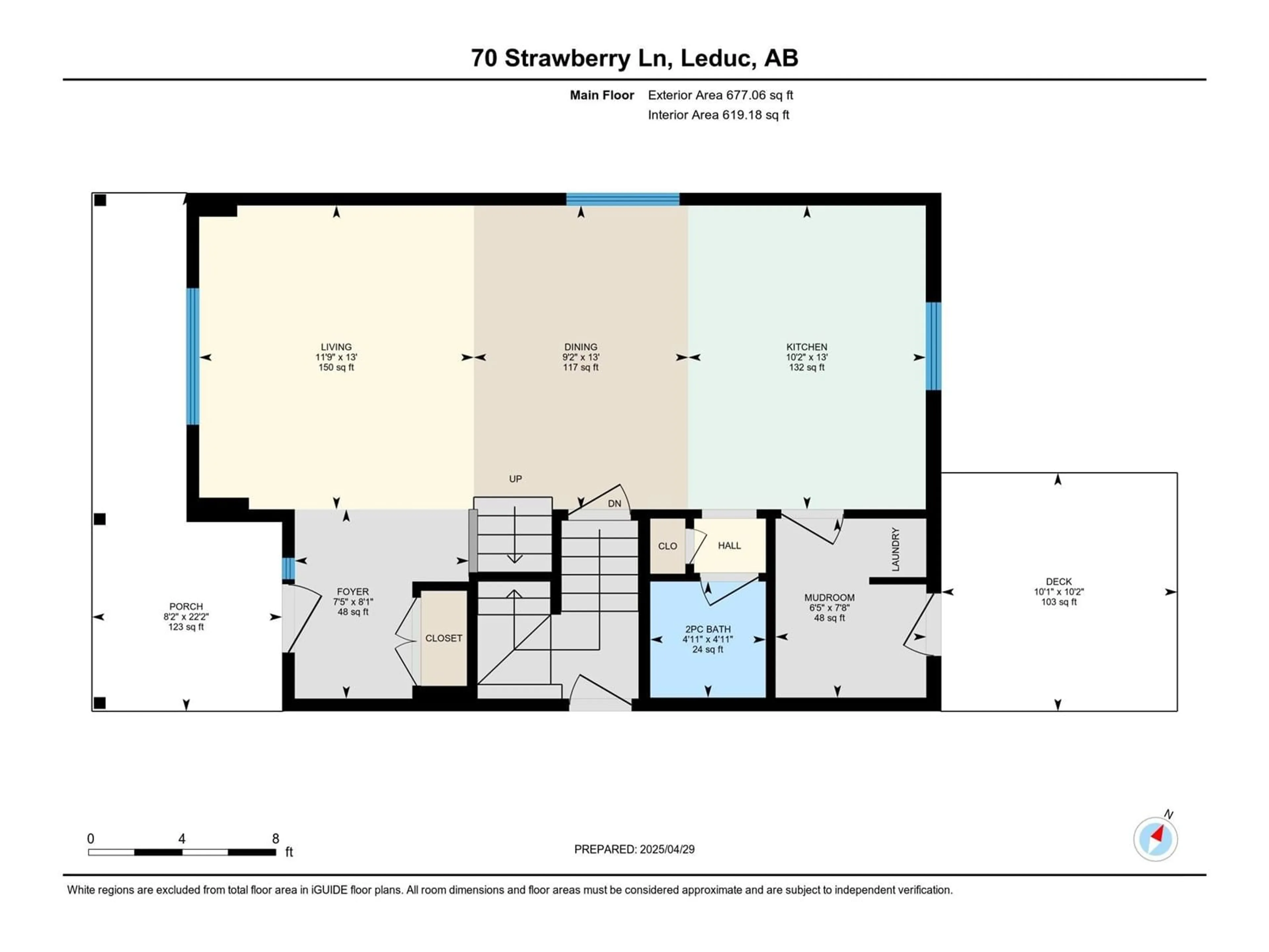 Floor plan for 70 STRAWBERRY LN, Leduc Alberta T9E8R6