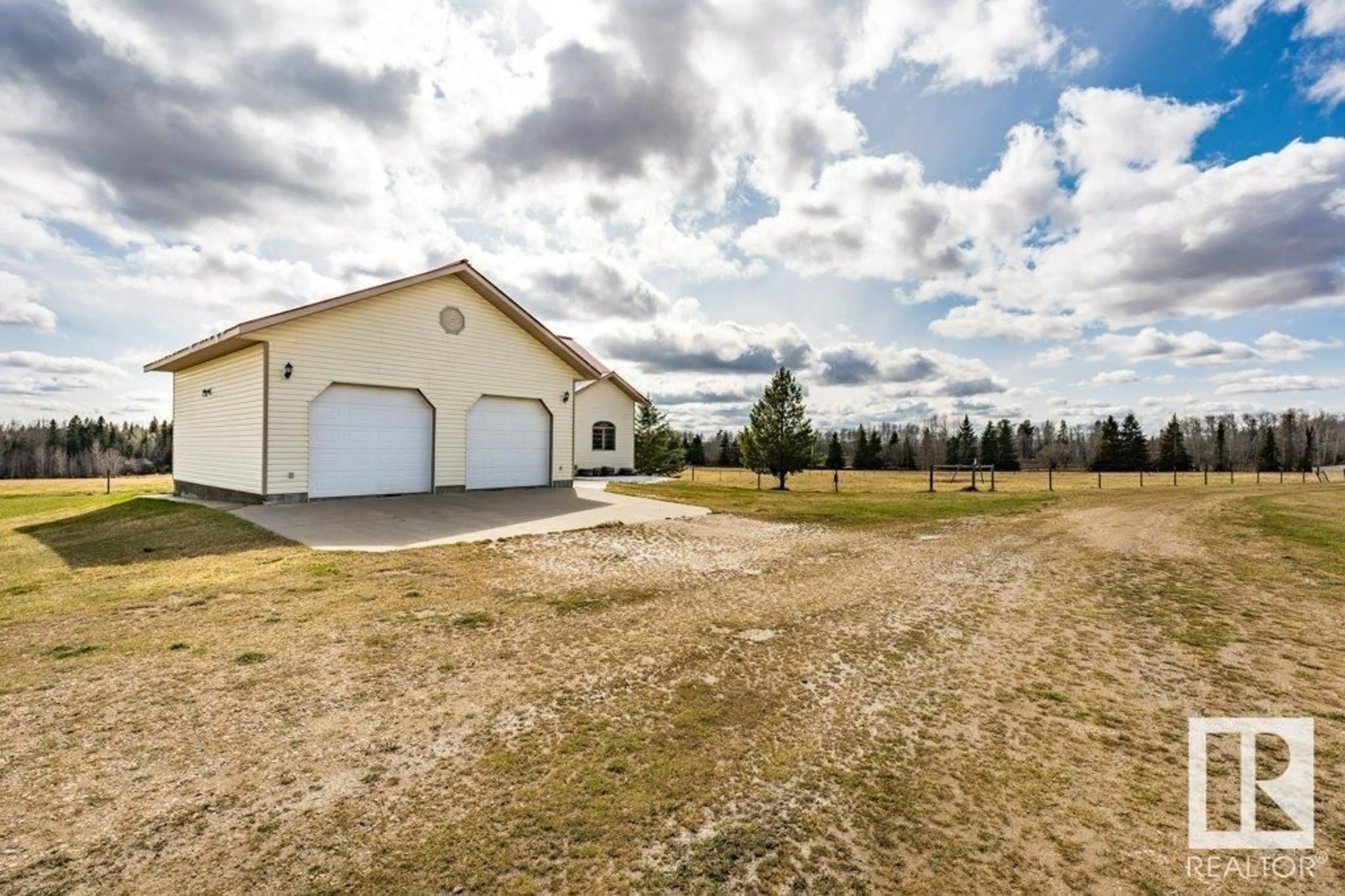 A pic from outside/outdoor area/front of a property/back of a property/a pic from drone, unknown for 465037 RGE RD 24, Rural Wetaskiwin County Alberta T0C2V0