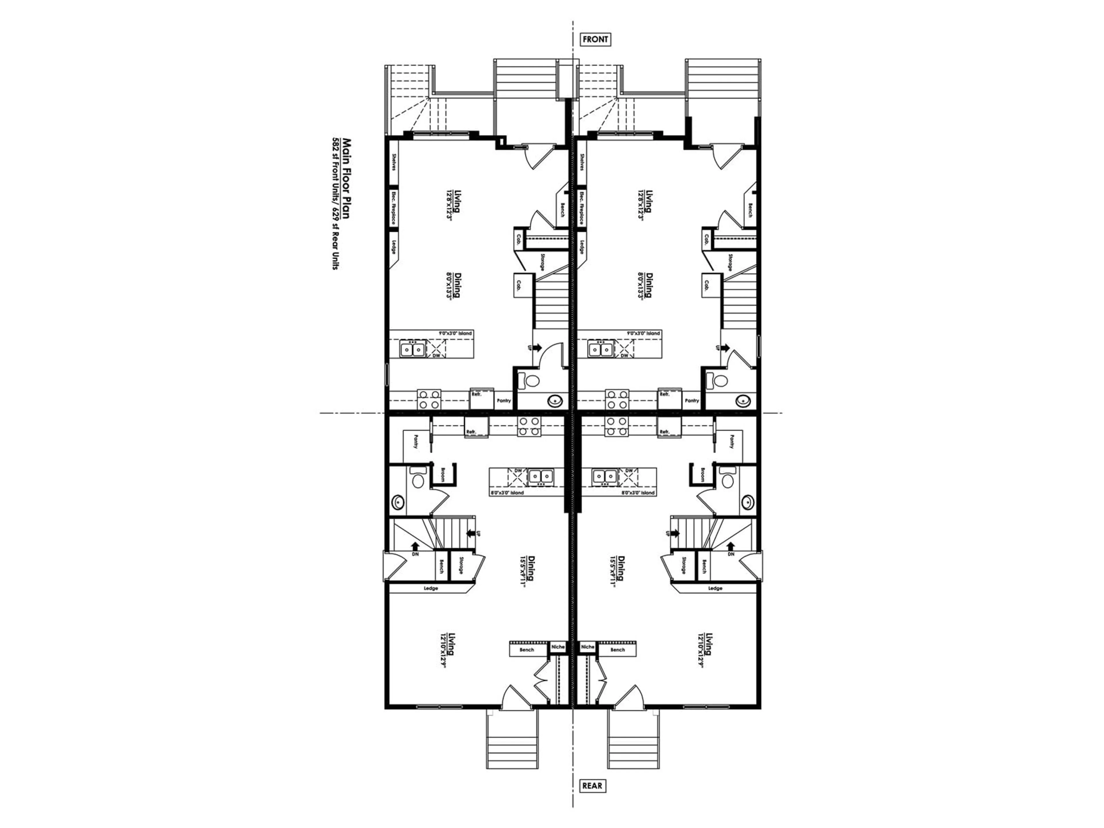Floor plan for 10648 79 ST, Edmonton Alberta T6A3H4
