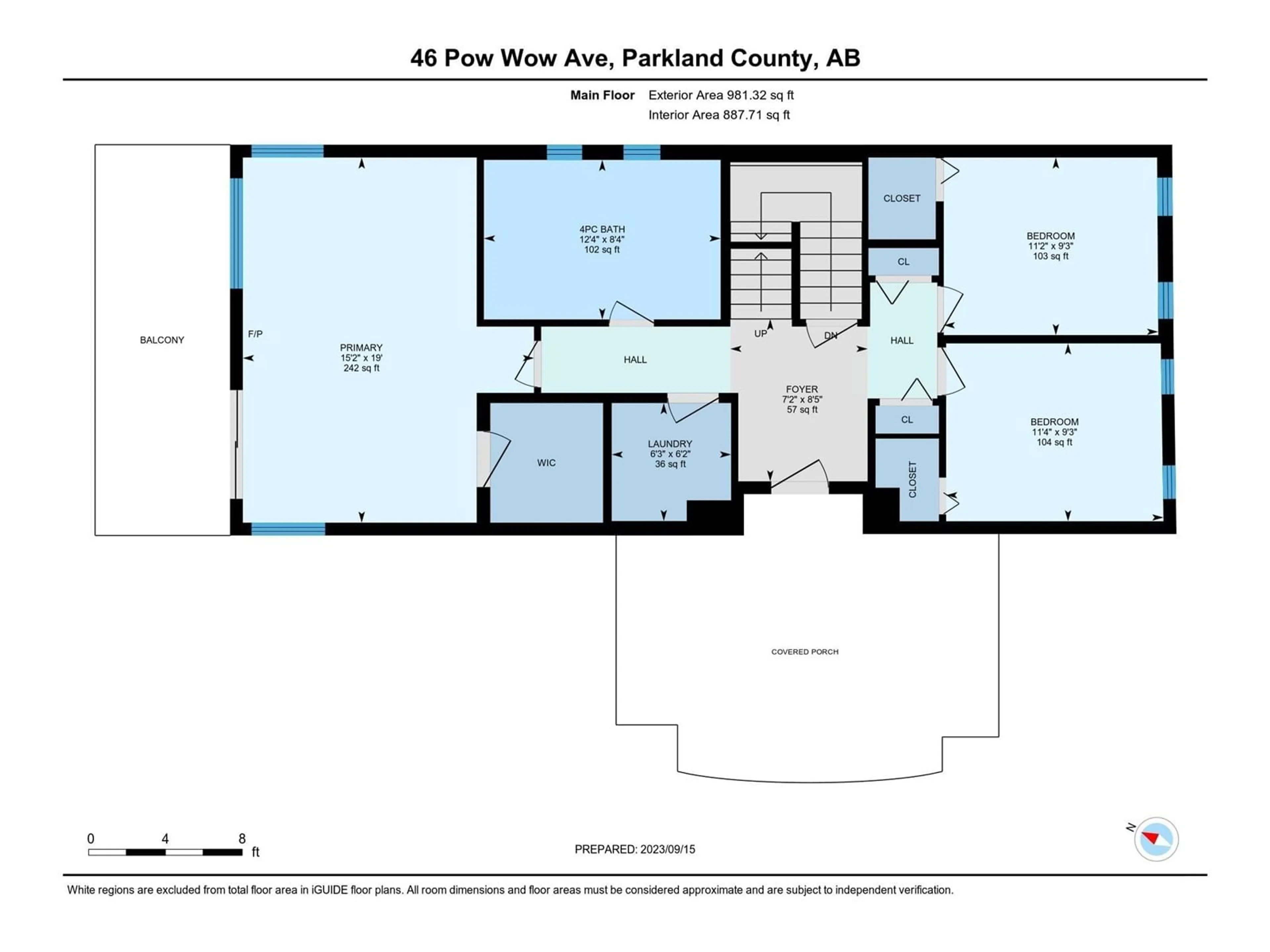 Floor plan for 46 52515 RGE ROAD 52, Rural Parkland County Alberta T0E2B0