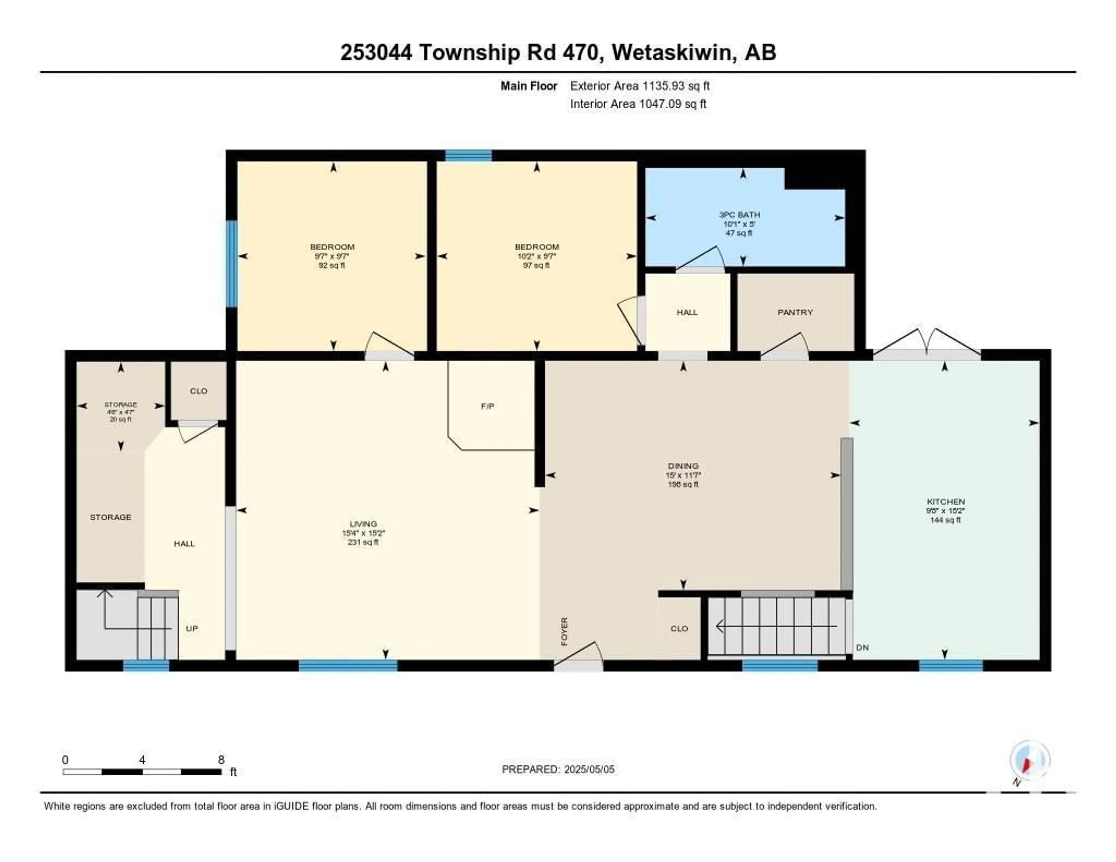 Floor plan for 253044 TWP ROAD 470, Rural Wetaskiwin County Alberta T9A1X2