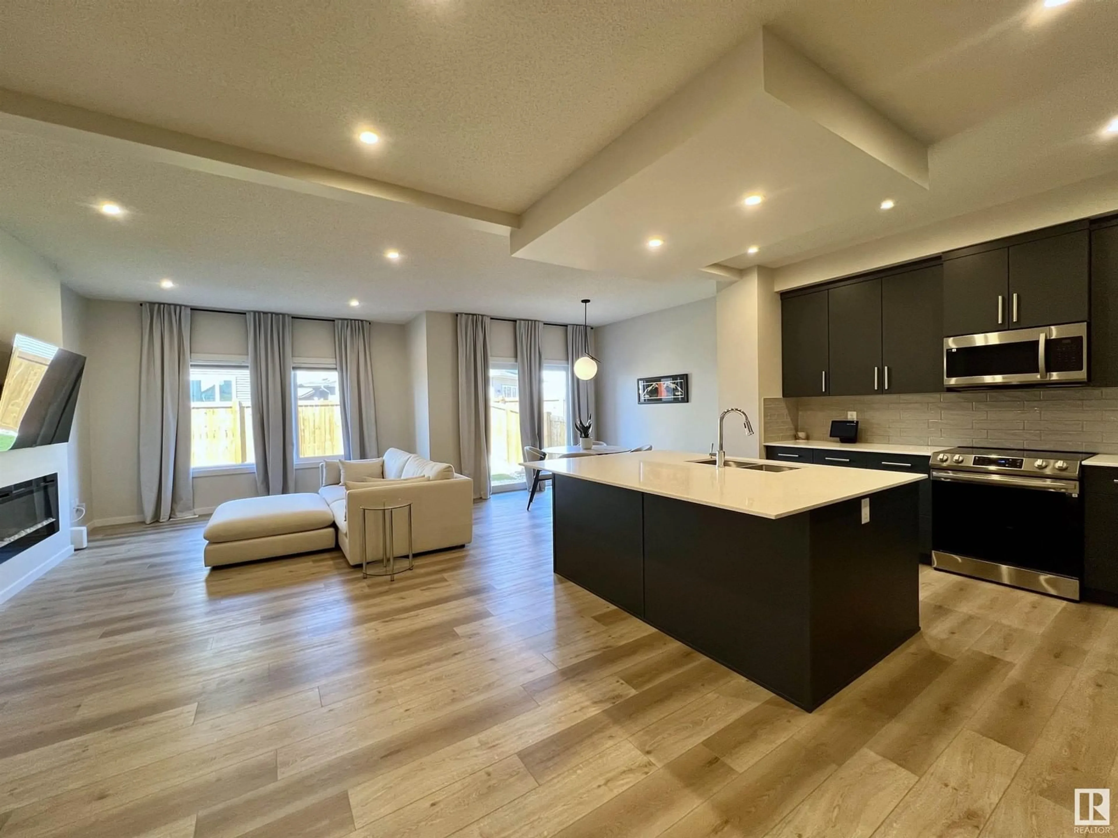 Open concept kitchen, unknown for NW - 2608 208 ST, Edmonton Alberta T6M1P3