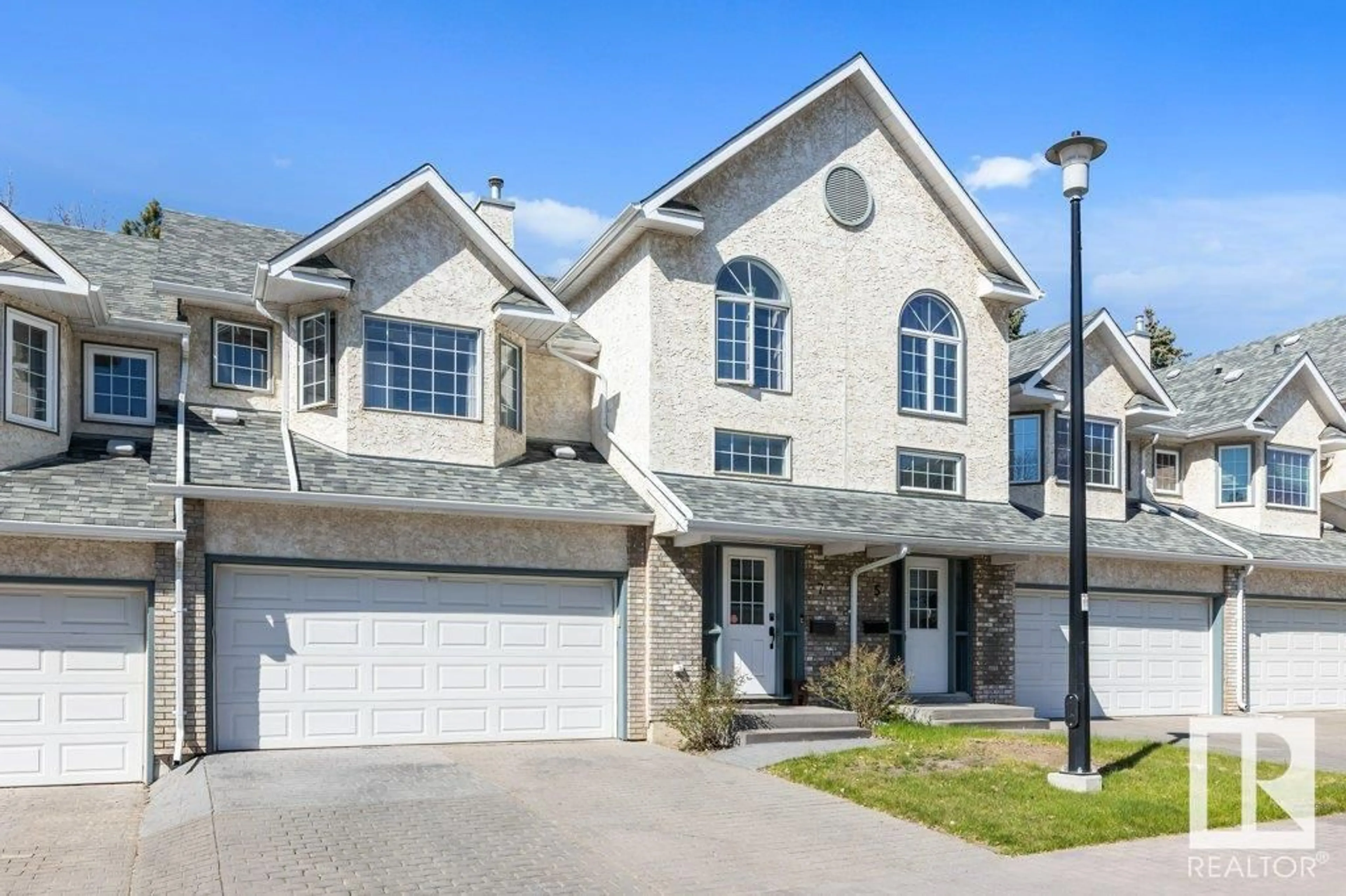 Home with brick exterior material, street for #7 - 90 LIBERTON DR, St. Albert Alberta T8N5Z6