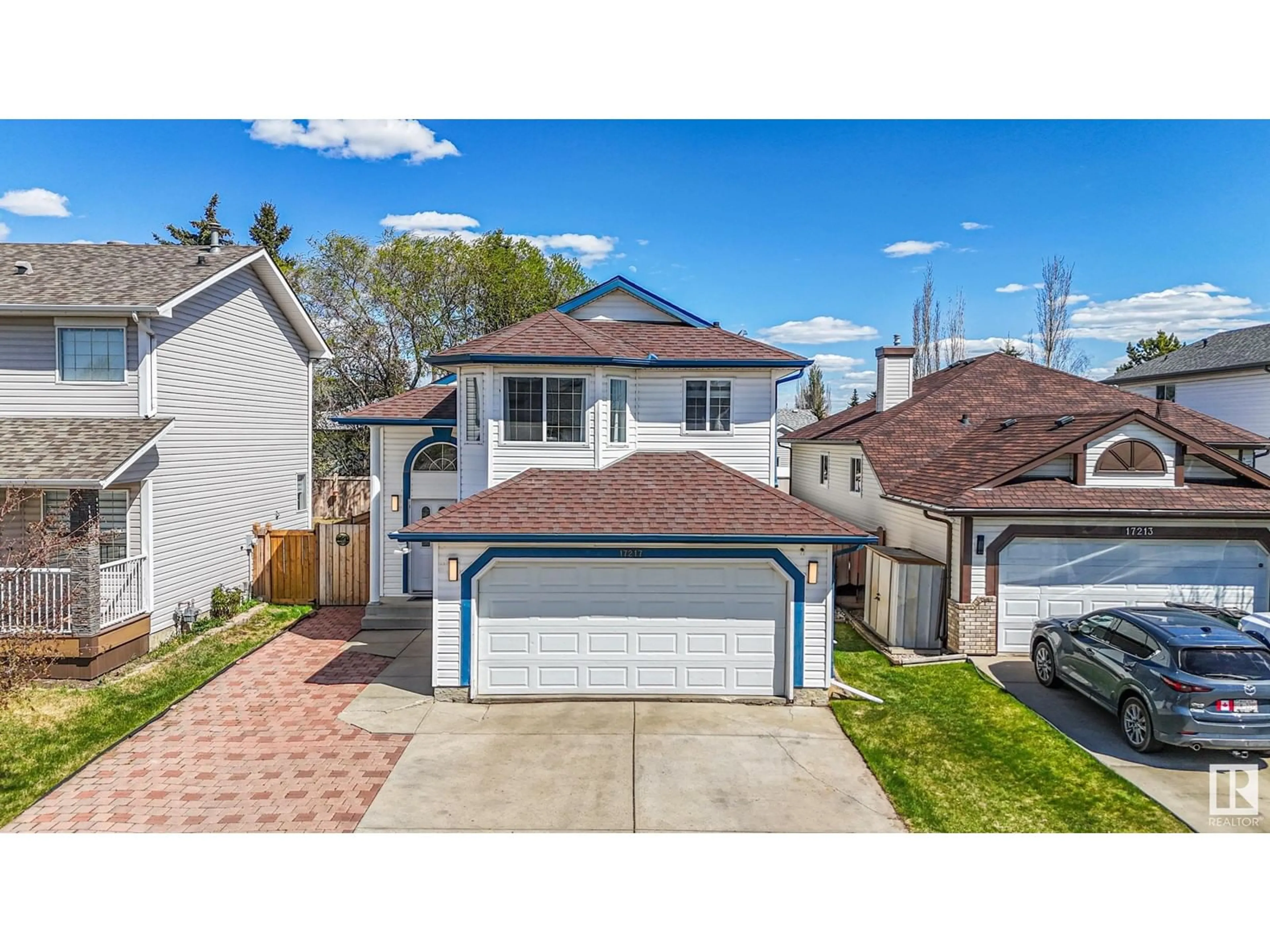 A pic from outside/outdoor area/front of a property/back of a property/a pic from drone, street for NW - 17217 115 ST, Edmonton Alberta T5X5Y1