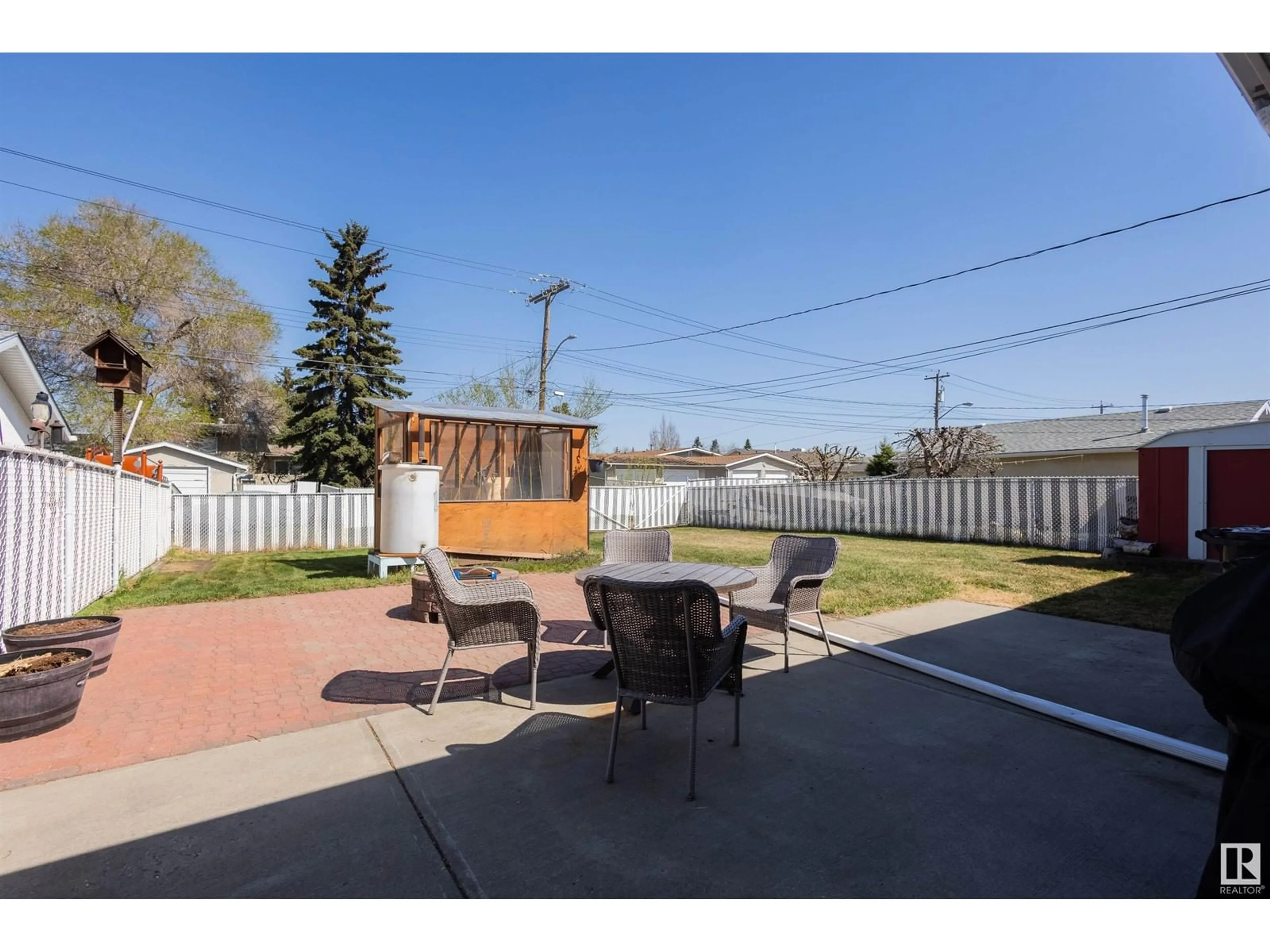 Patio, street for 16810 94 AV, Edmonton Alberta T5R5L5