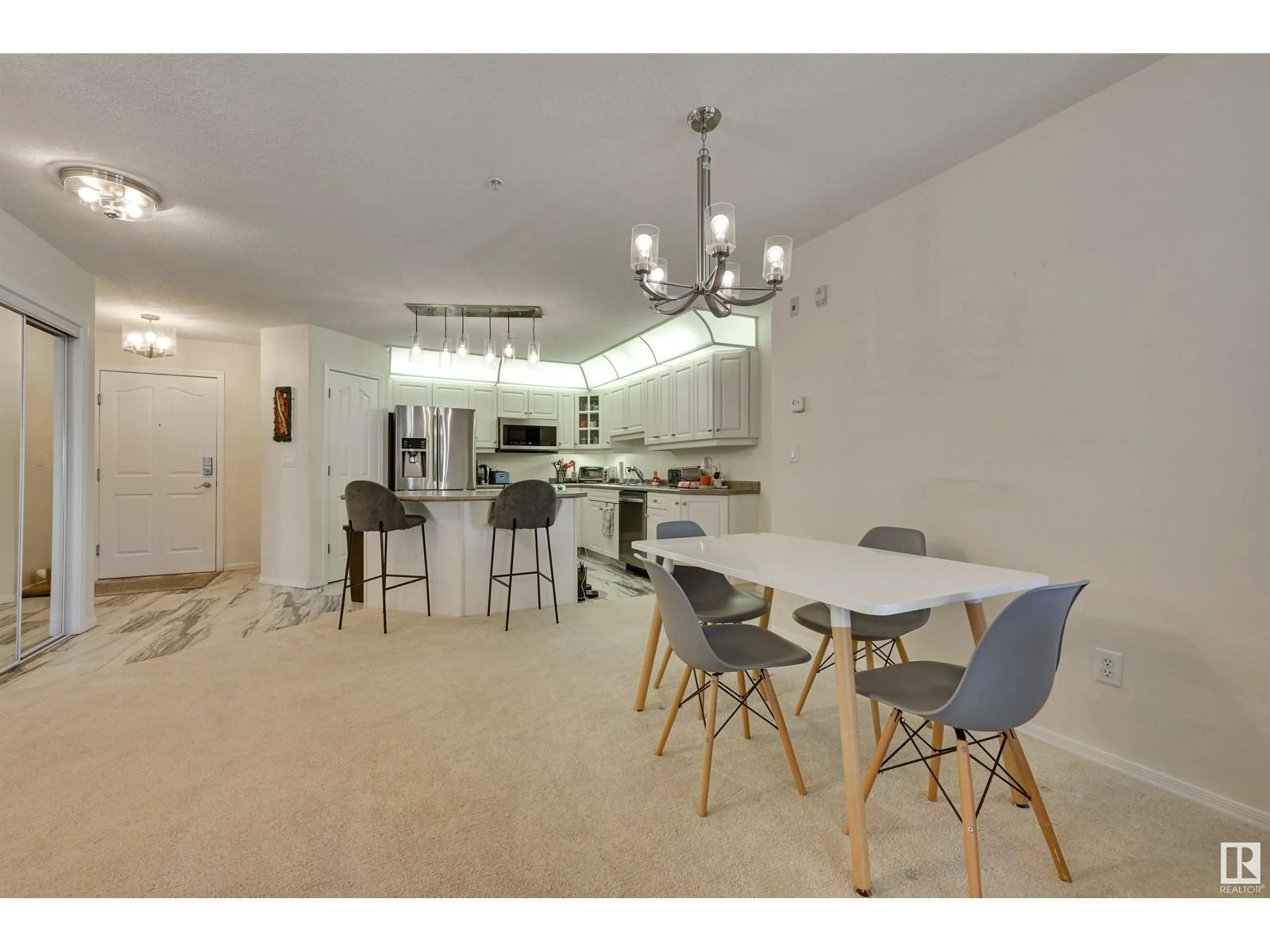 Open concept kitchen, unknown for #223 - 9008 99 AV, Edmonton Alberta T5H4M6