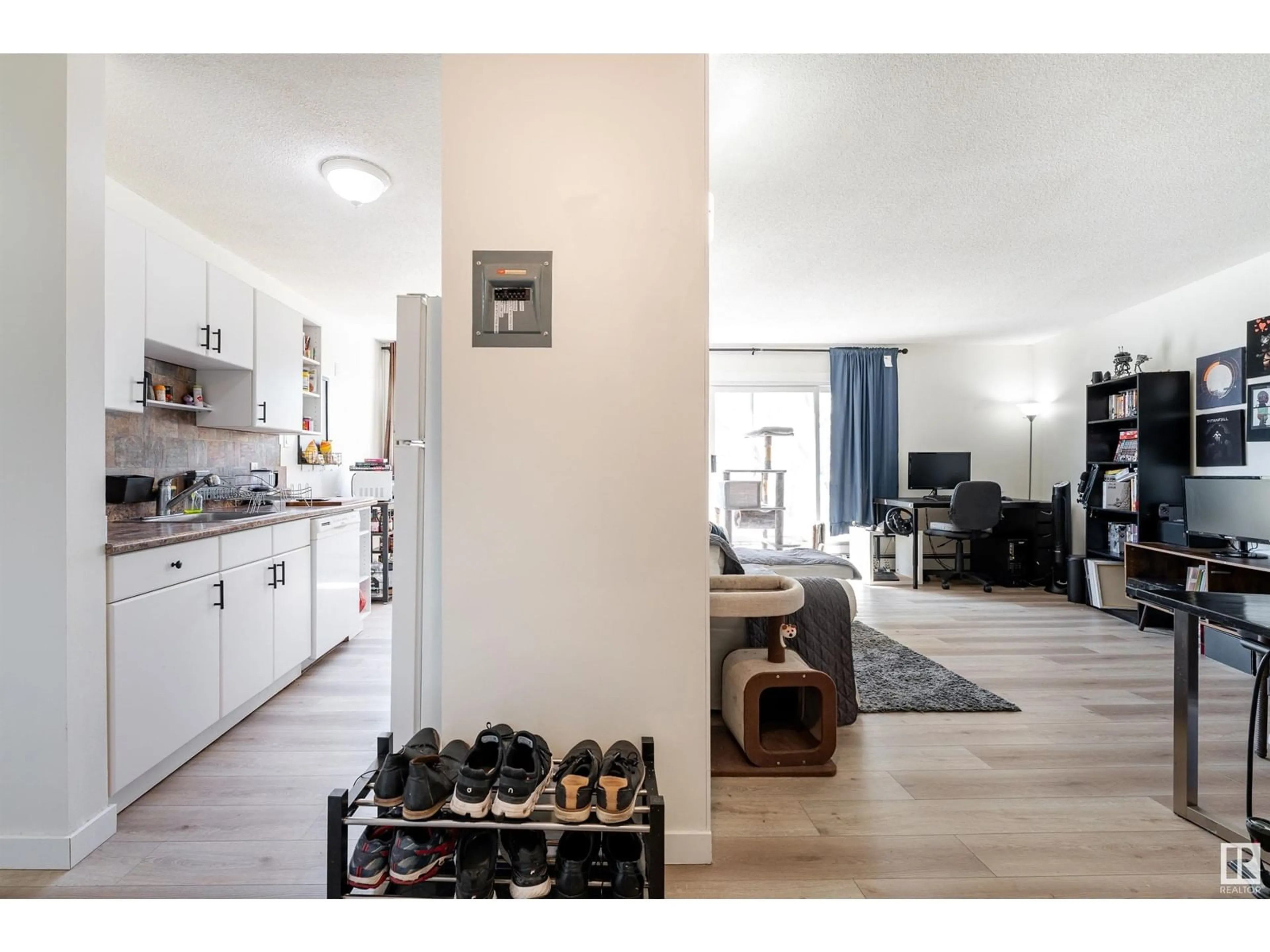 Open concept kitchen, unknown for #304 - 8930 149 ST, Edmonton Alberta T5R1B8
