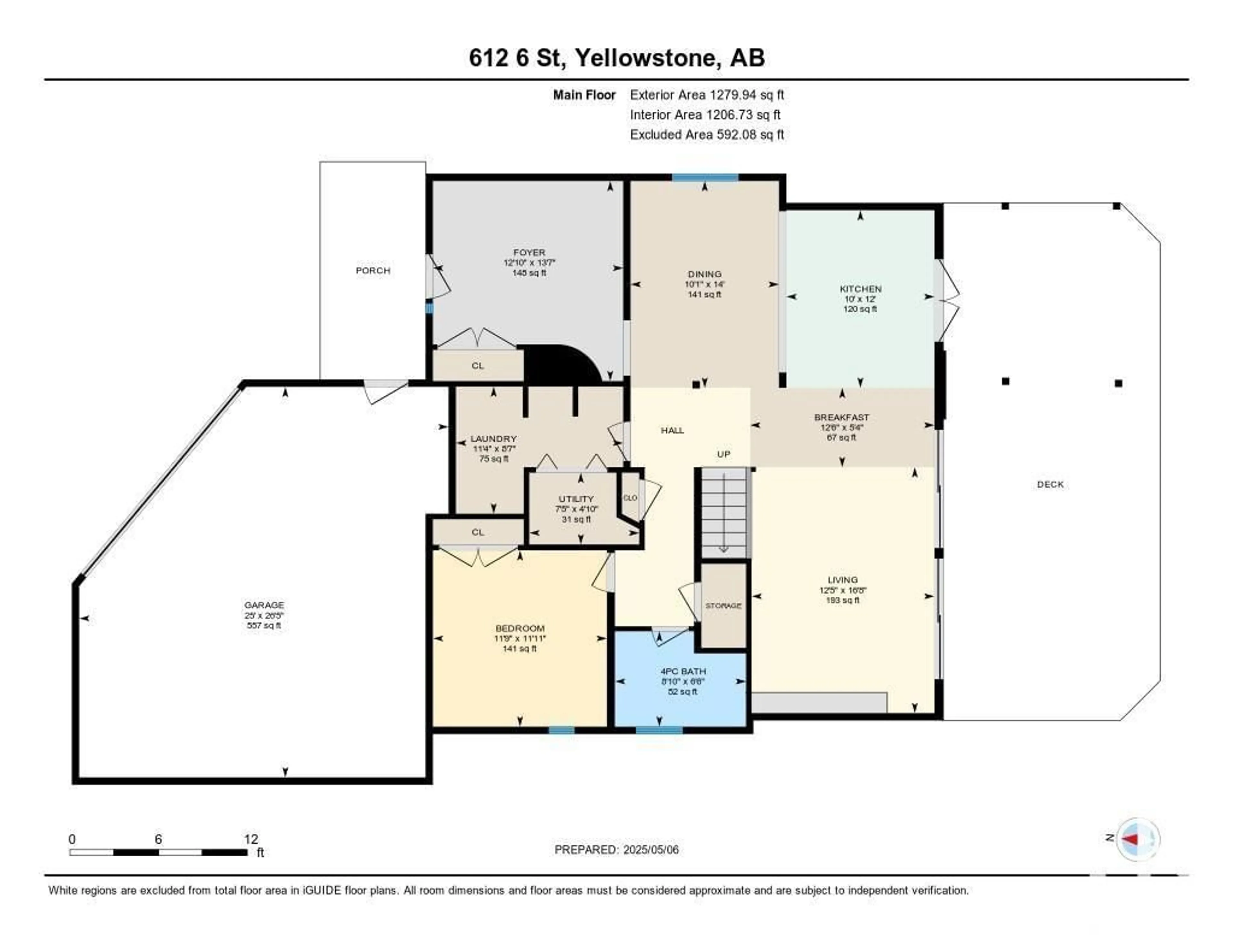 Floor plan for 612 6 ST, Rural Lac Ste. Anne County Alberta T0E1E0