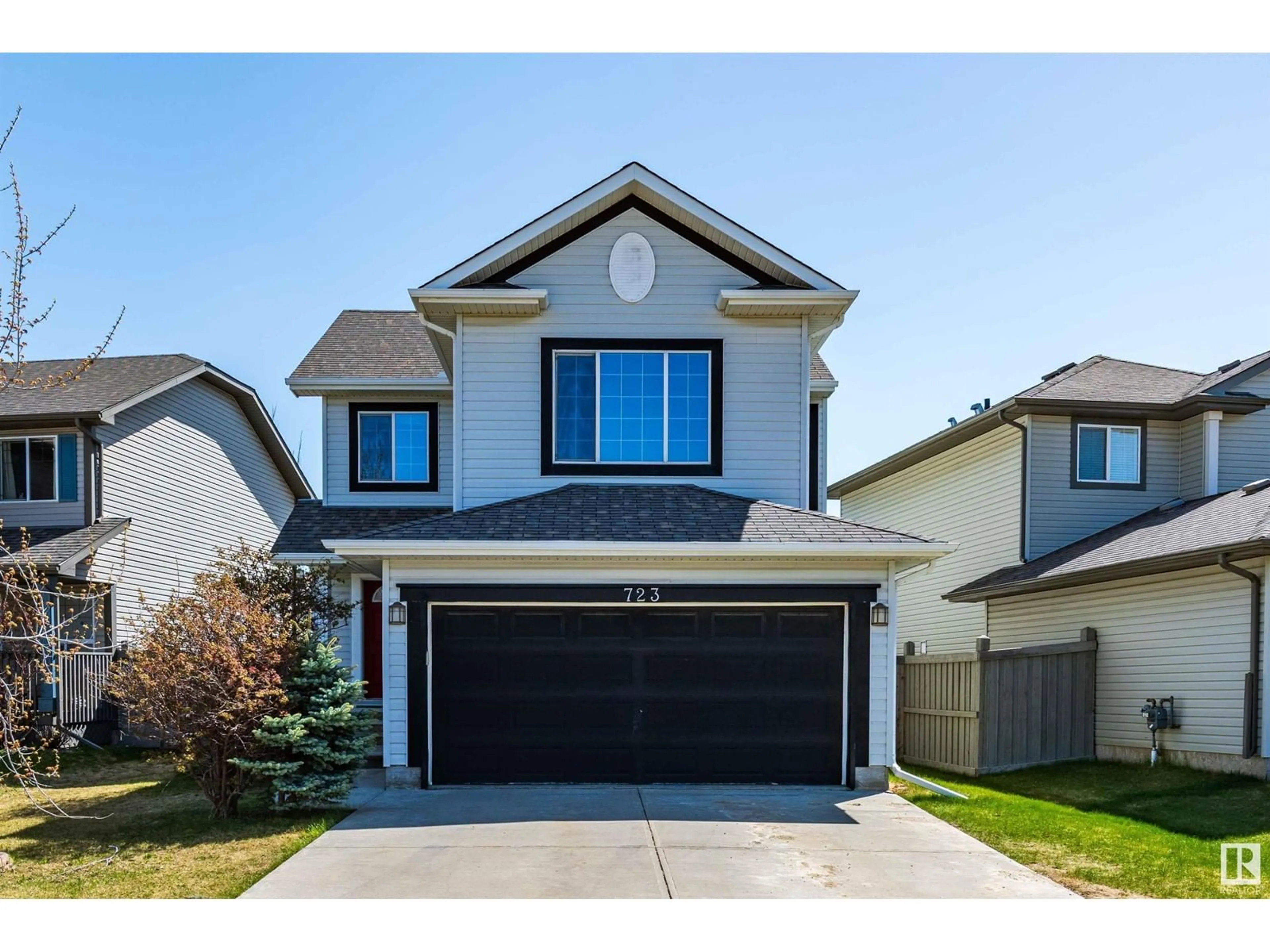 Home with vinyl exterior material, street for SW - 723 MCALLISTER LO, Edmonton Alberta T6W1X8