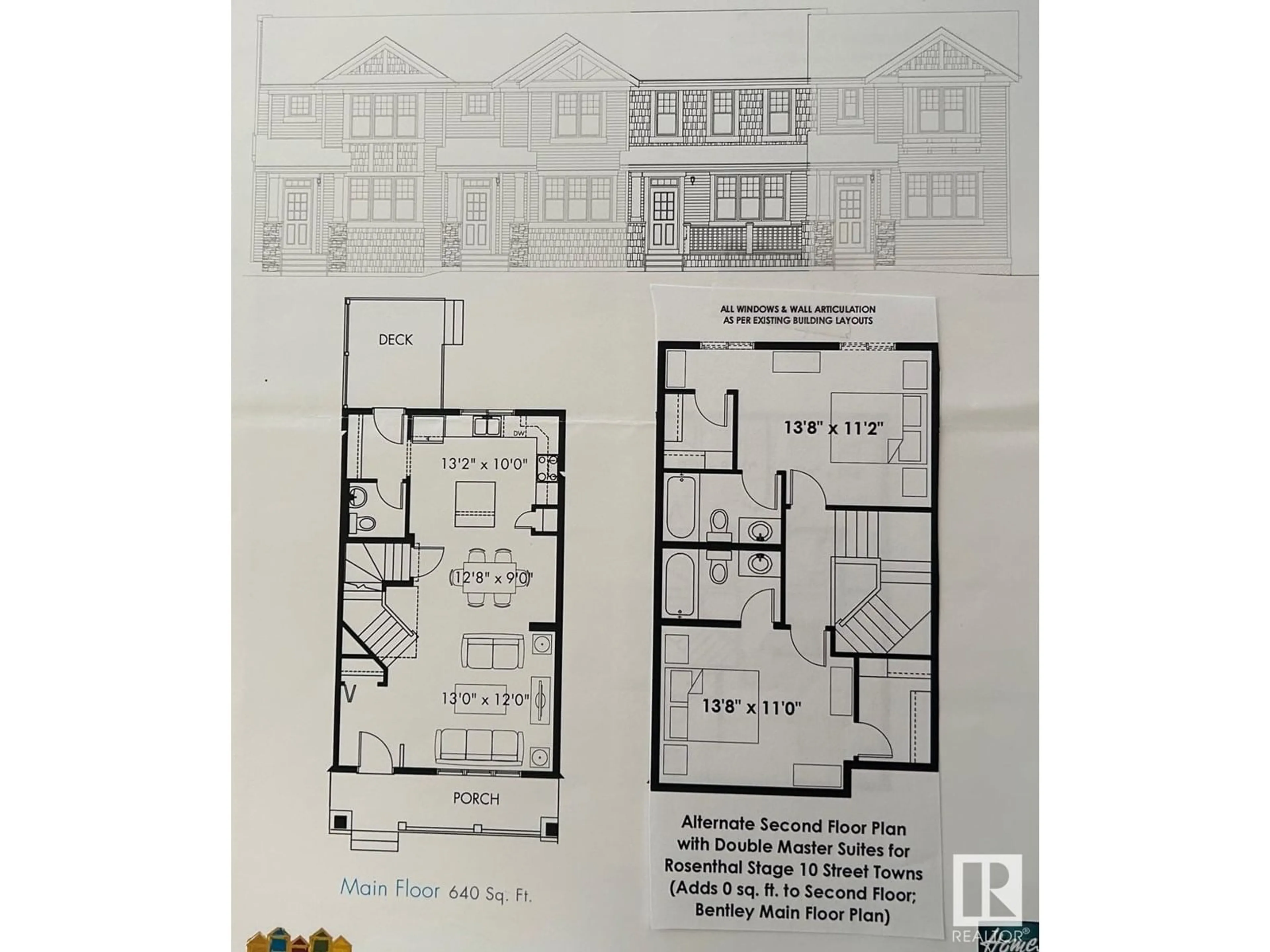 Floor plan for 6154 ROSENTHAL WY, Edmonton Alberta T5T7A6
