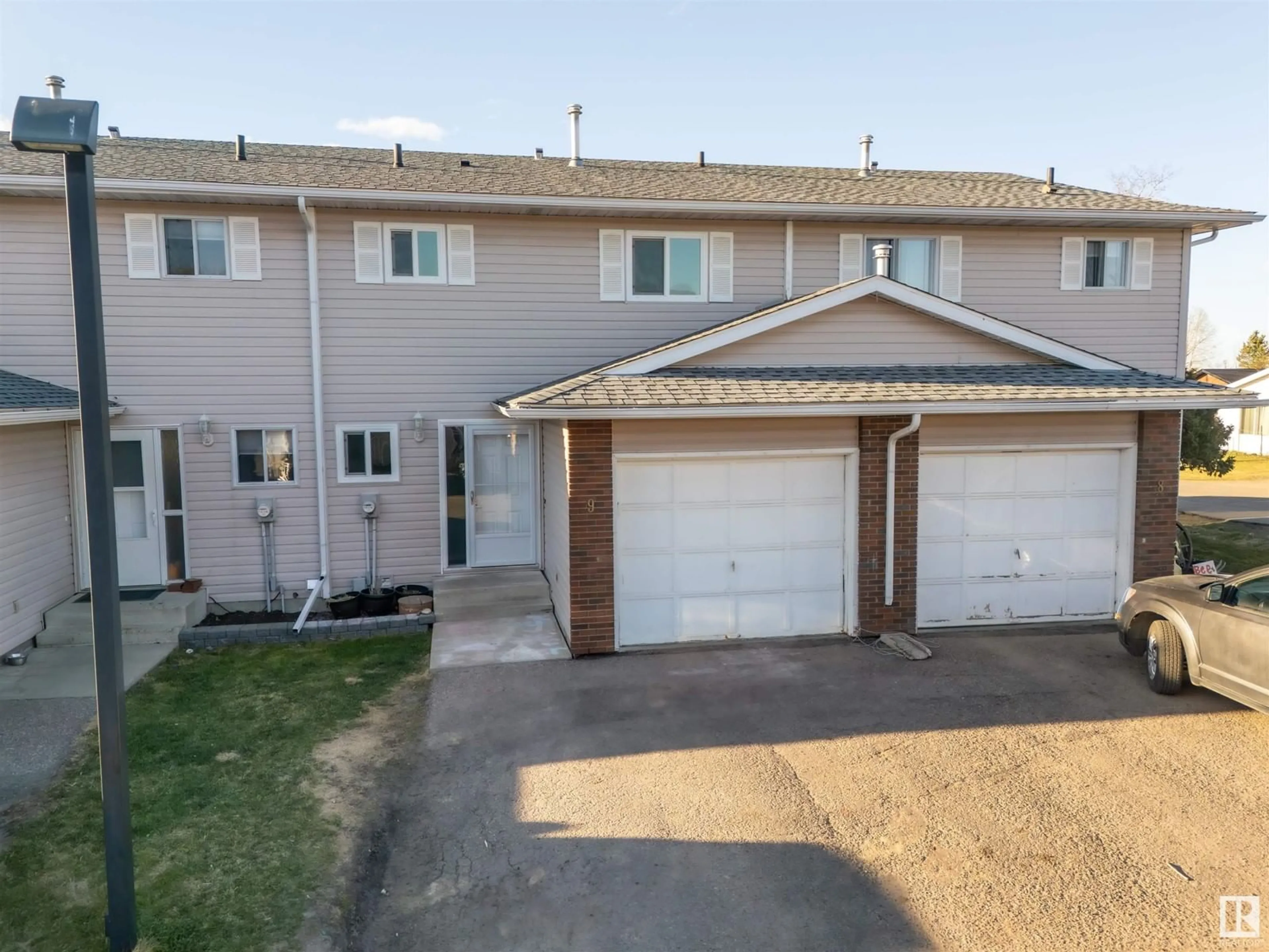 A pic from outside/outdoor area/front of a property/back of a property/a pic from drone, street for #9 - 5310 57A ST, Cold Lake Alberta T9M1S1