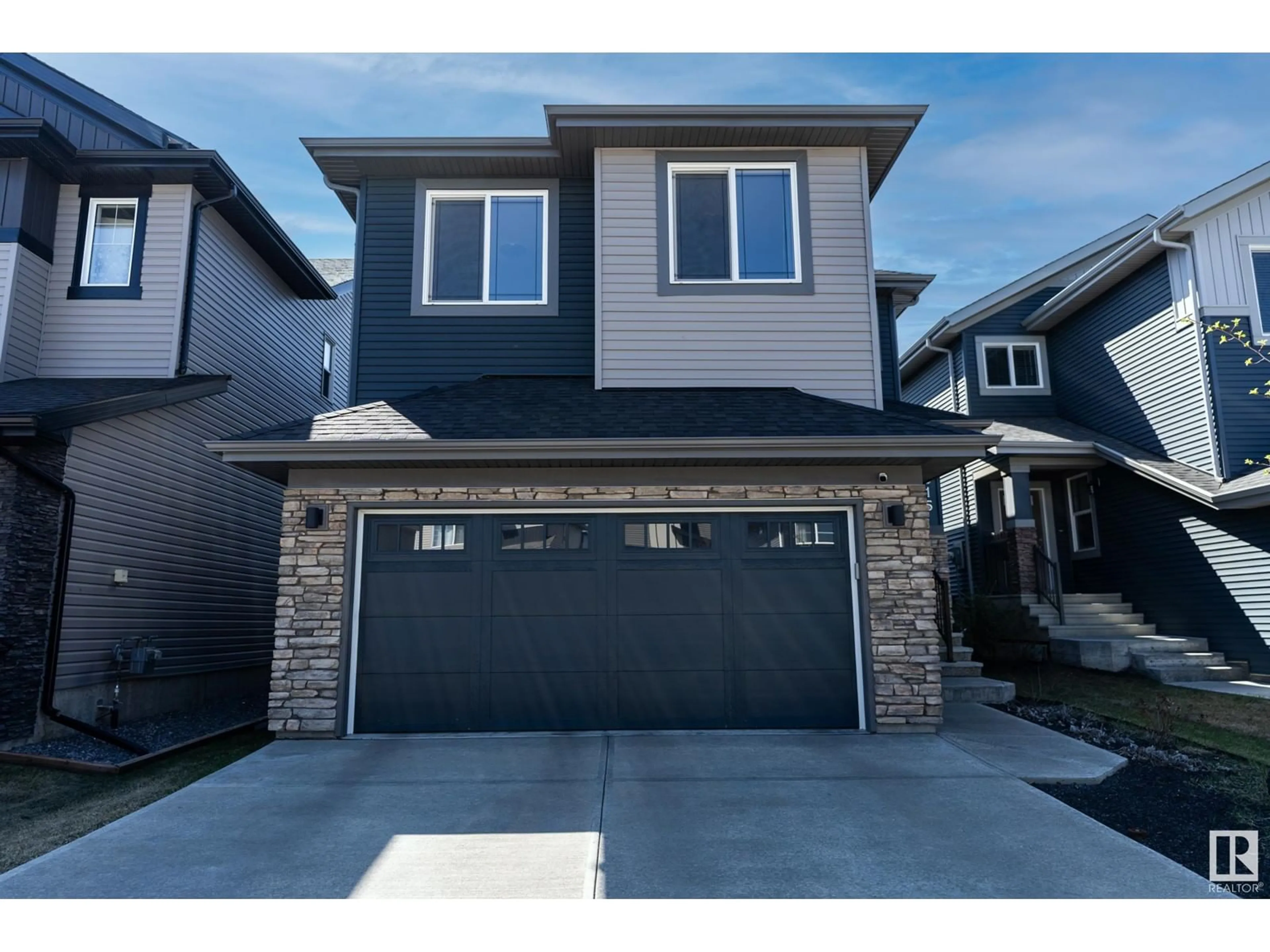 Home with vinyl exterior material, street for 315 BALSAM LI, Leduc Alberta T9E1L4