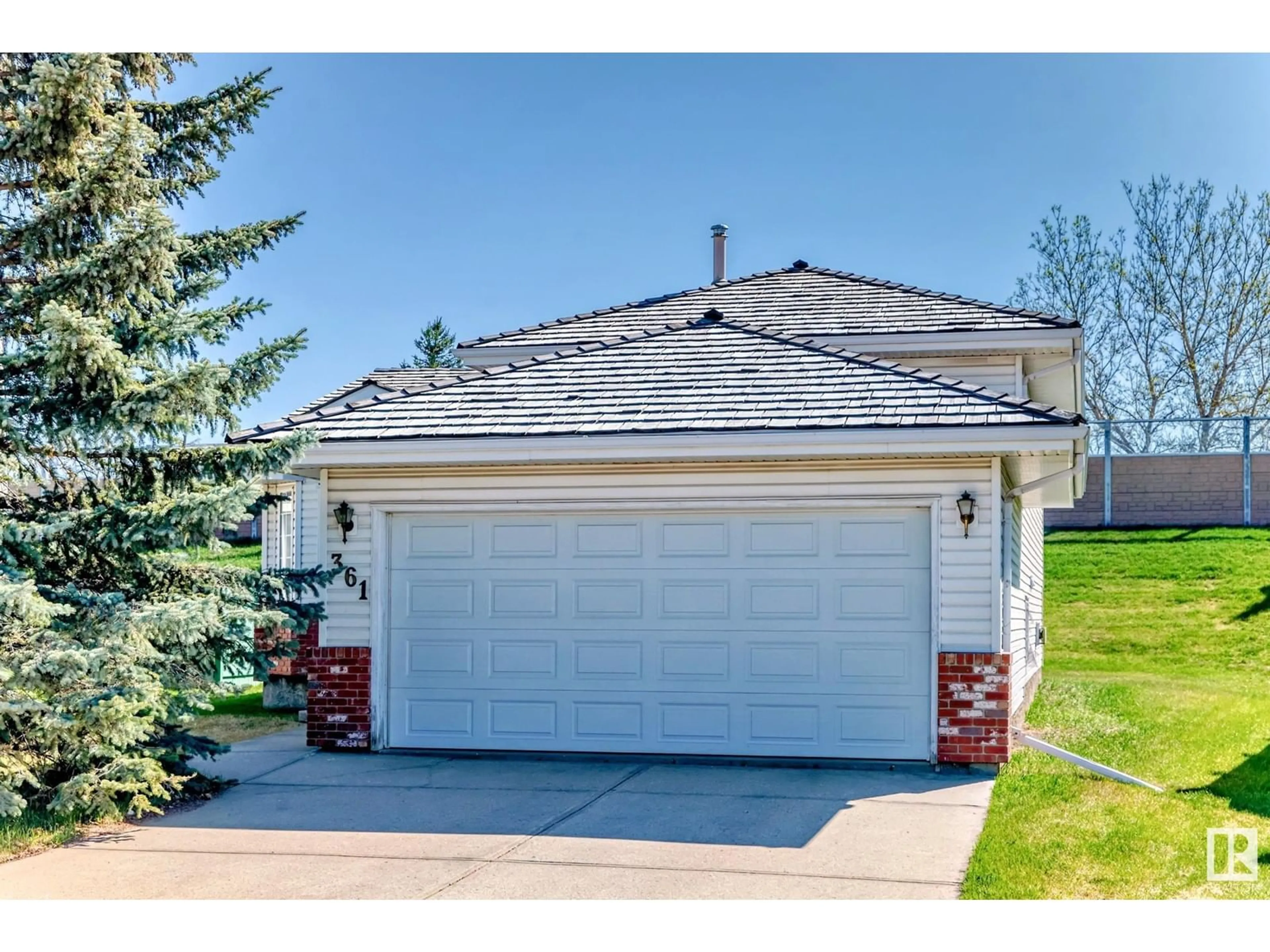 Home with vinyl exterior material, street for E SW - 361 BLACKBURN DR, Edmonton Alberta T6W1B8