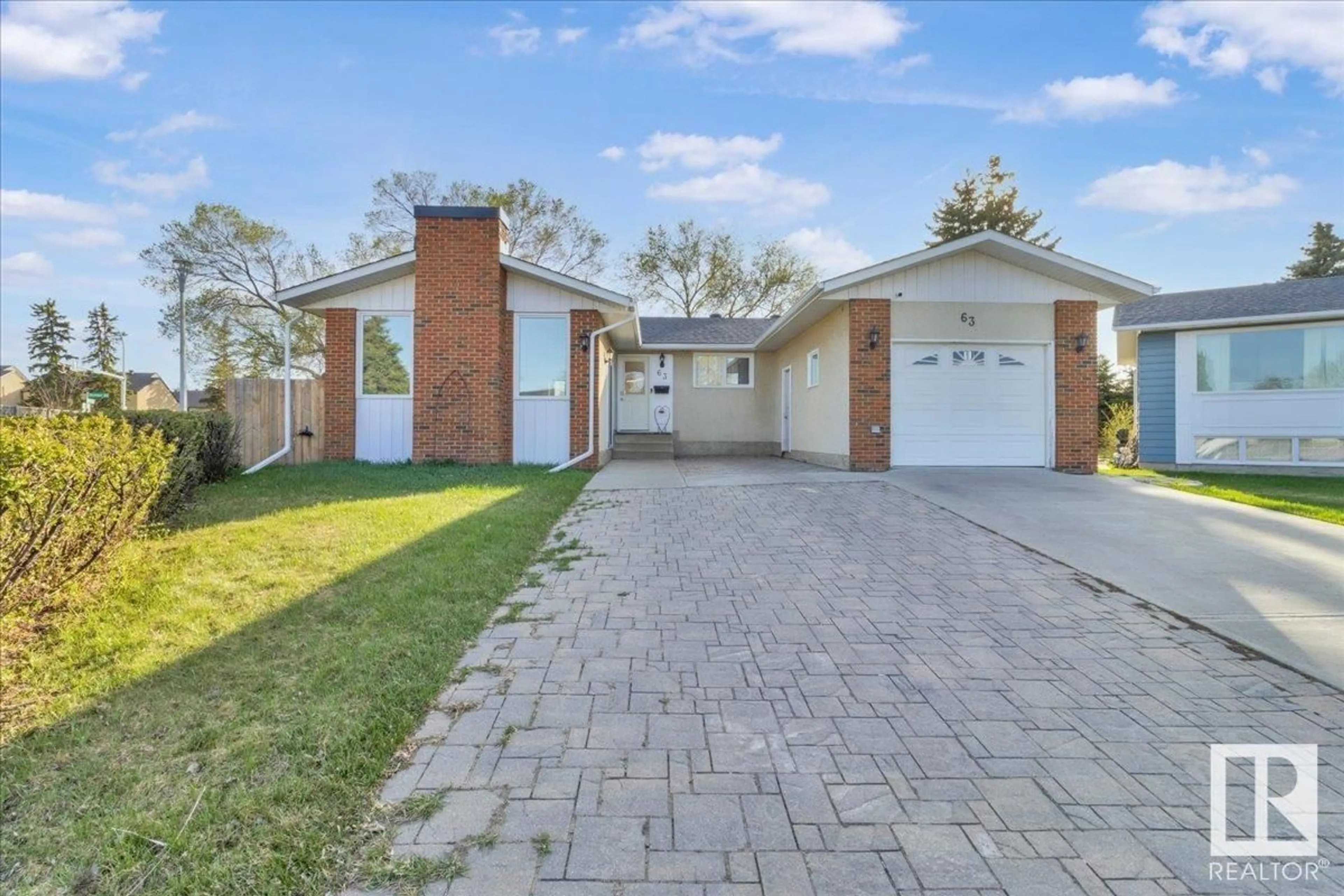 Home with brick exterior material, street for 63 HAMILTON CR, Edmonton Alberta T5A2M5