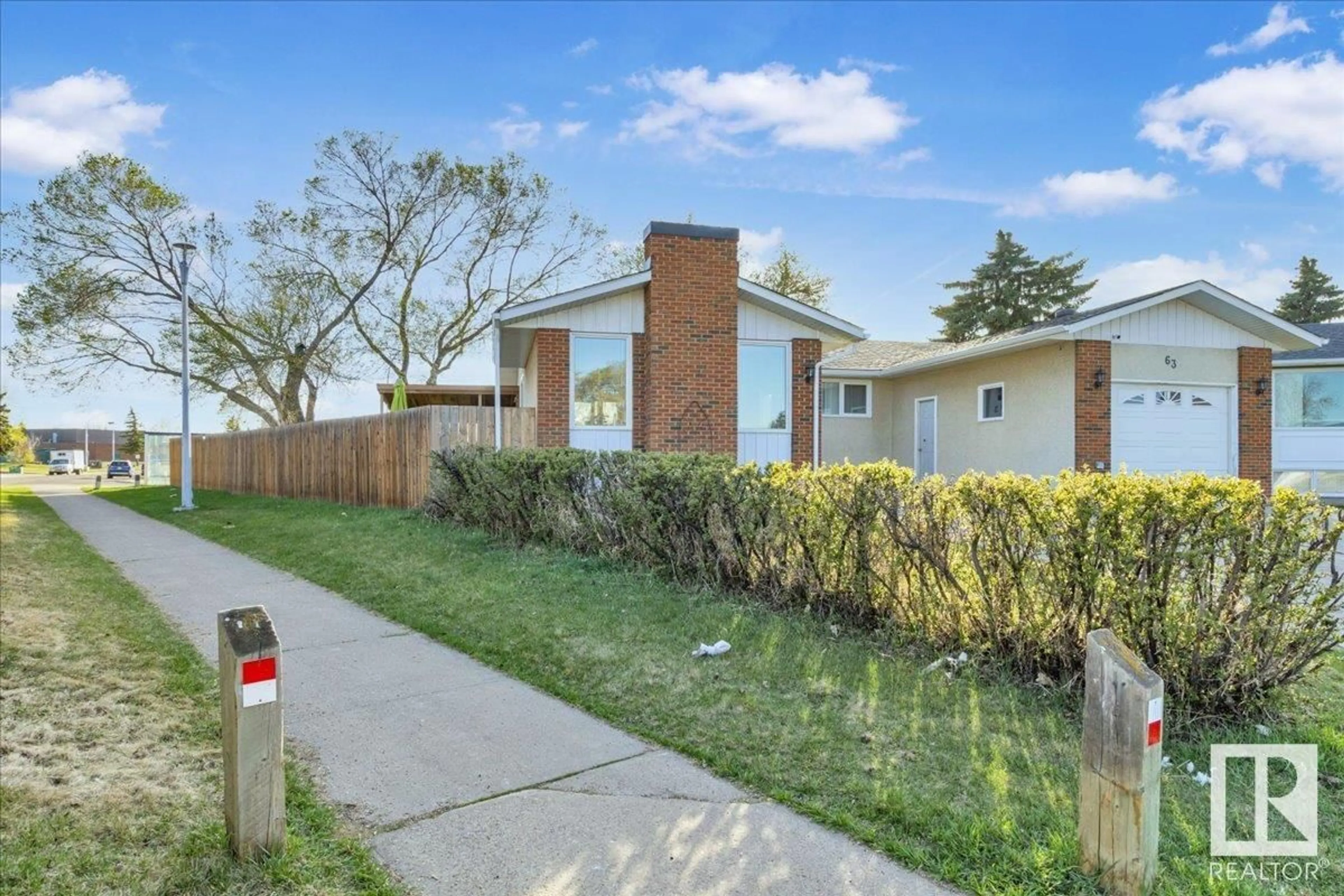 Home with brick exterior material, street for 63 HAMILTON CR, Edmonton Alberta T5A2M5