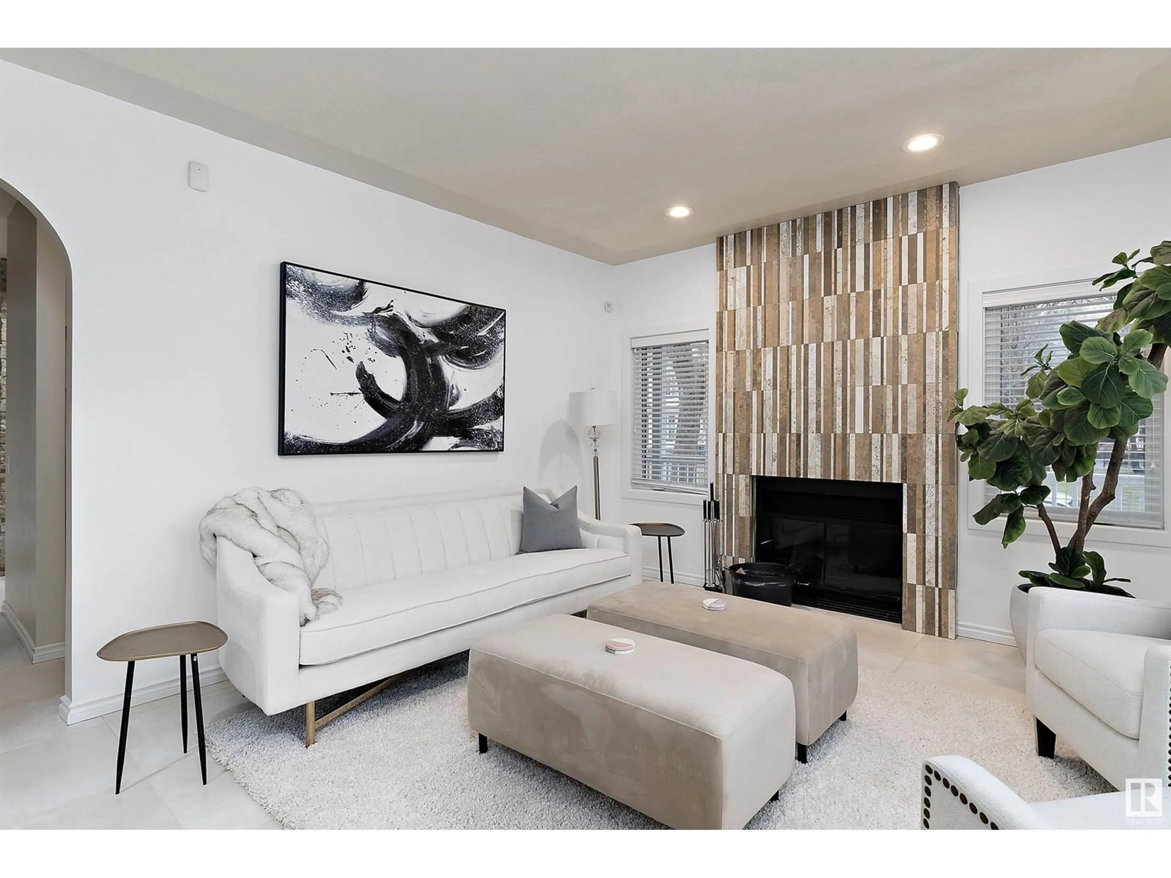 Living room with furniture, unknown for 9654 100 ST, Edmonton Alberta T5K0T6
