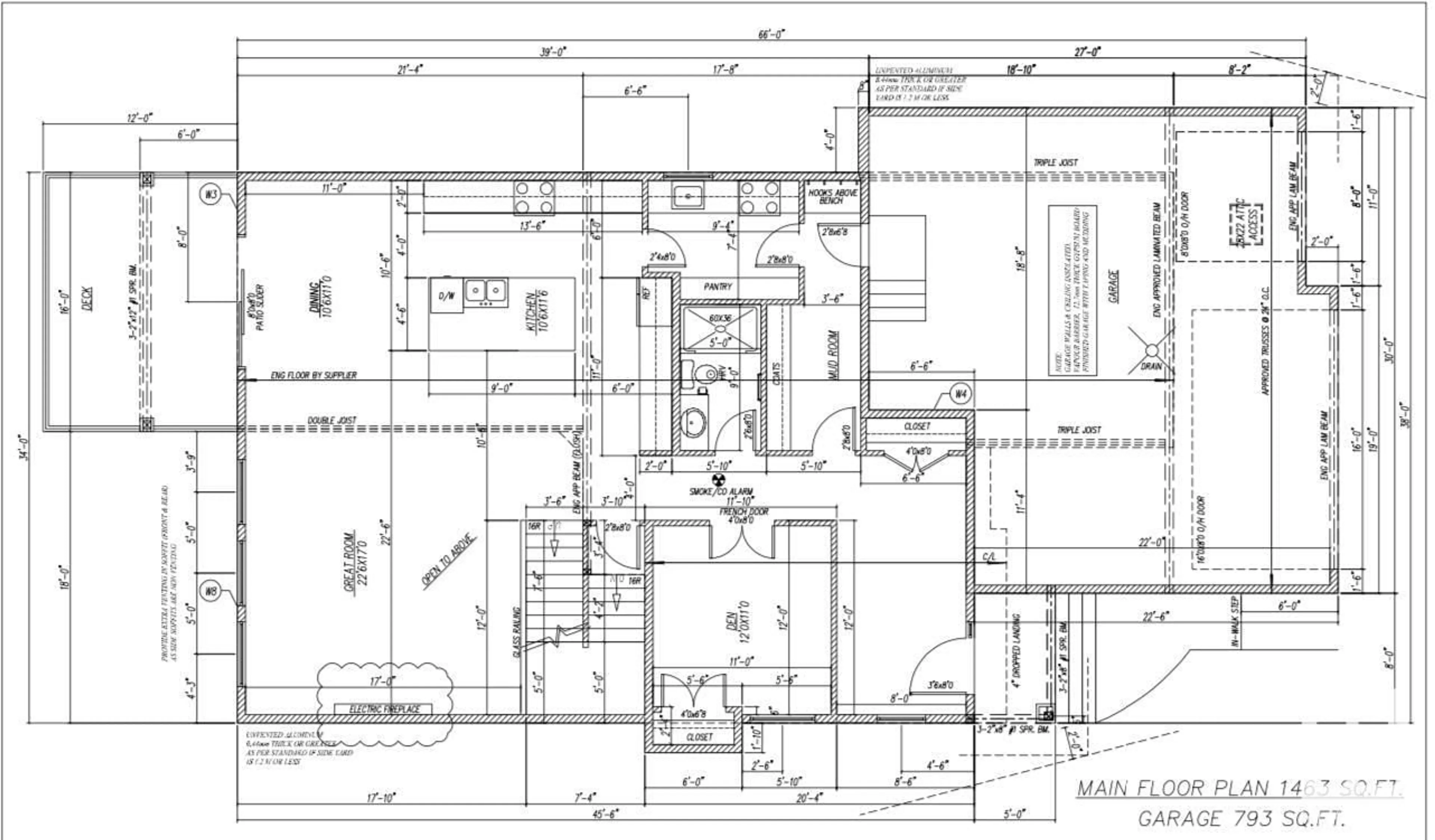 Floor plan for 1125 GYRFALCON CR, Edmonton Alberta T5S0S5