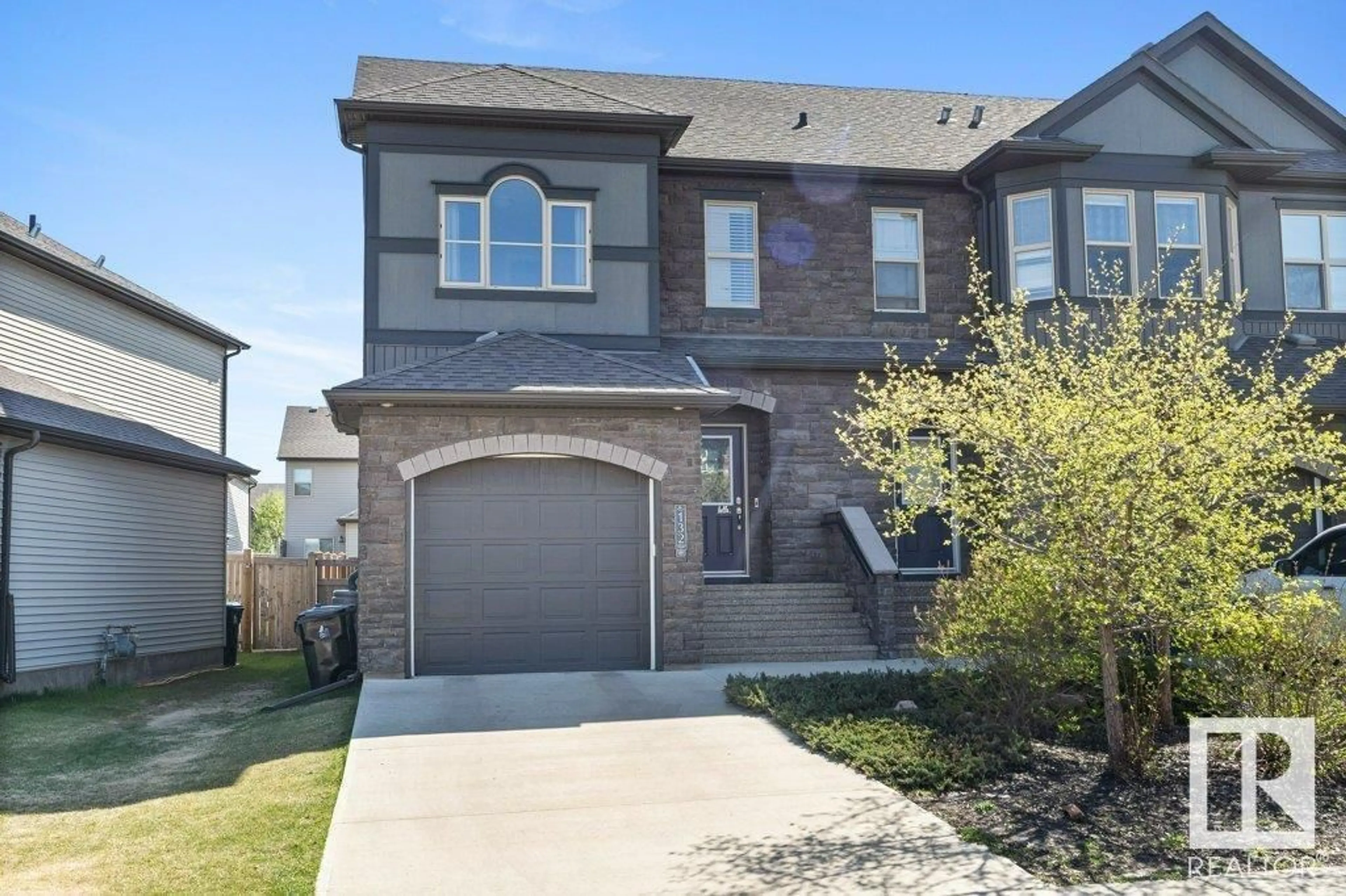 Home with brick exterior material, street for 132 GILMORE WY, Spruce Grove Alberta T7X0M5