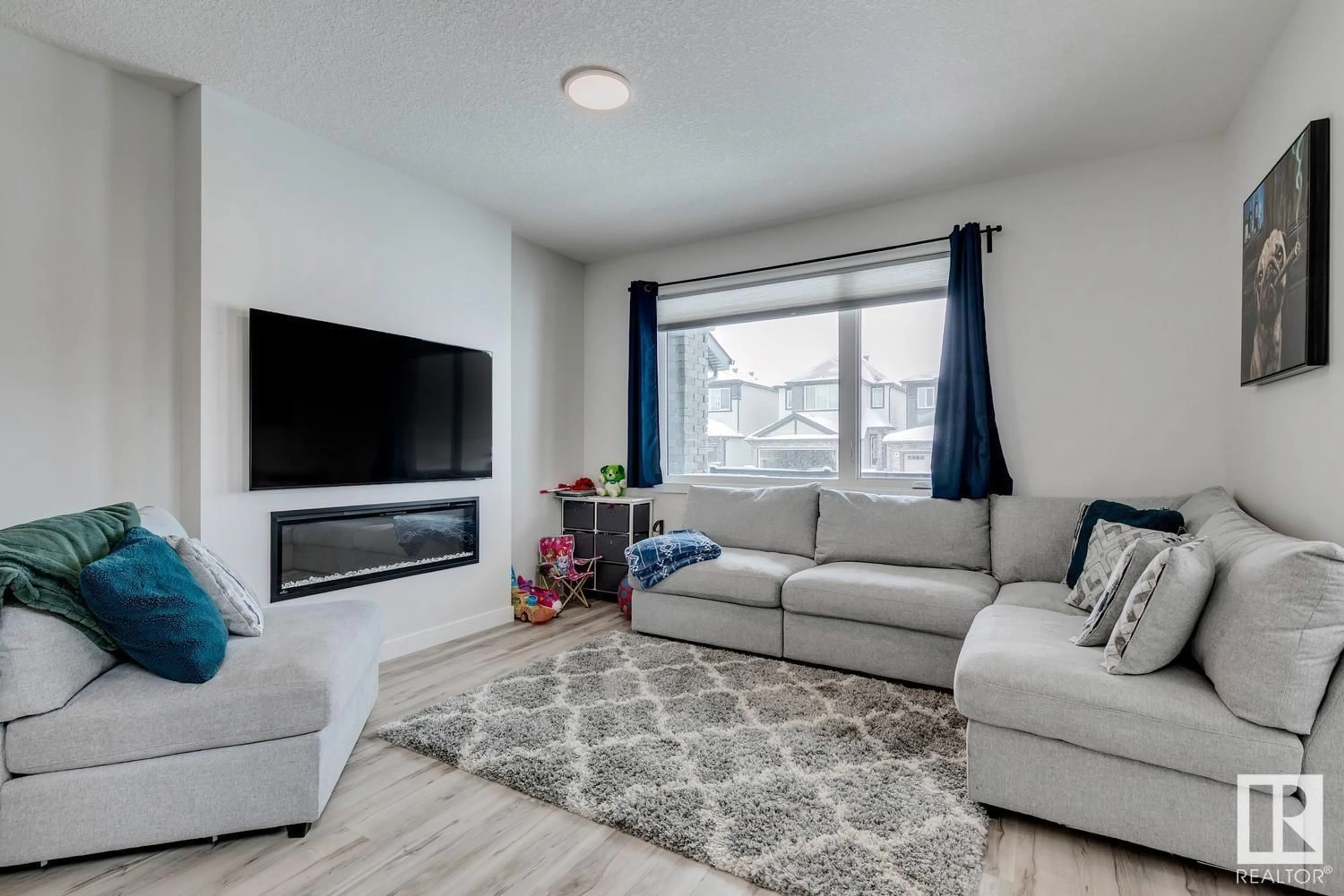 Living room with furniture, unknown for NW - 13063 211 ST, Edmonton Alberta T5S0P5