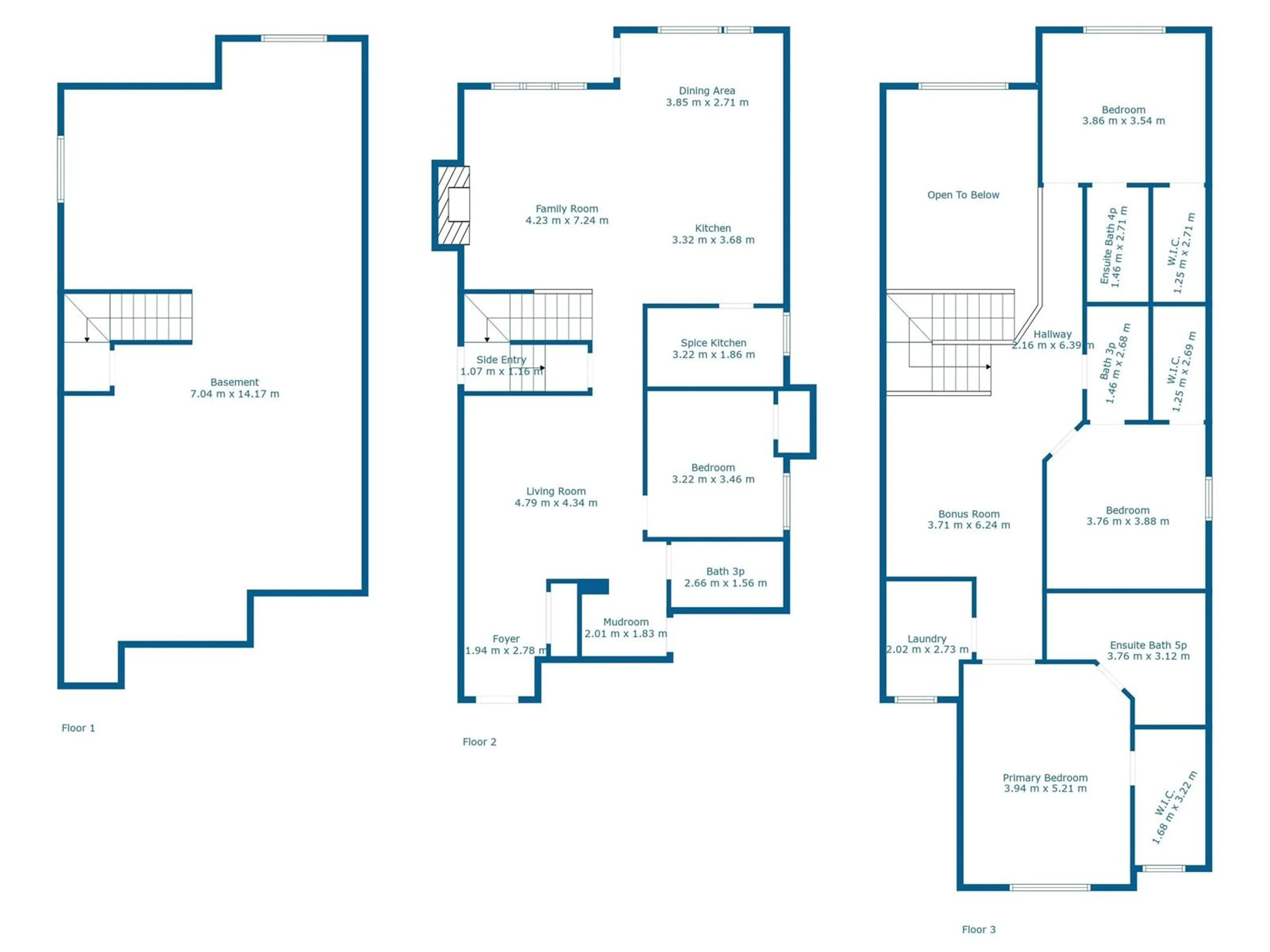 Floor plan for SW - 2928 1 AV, Edmonton Alberta T6X3E2