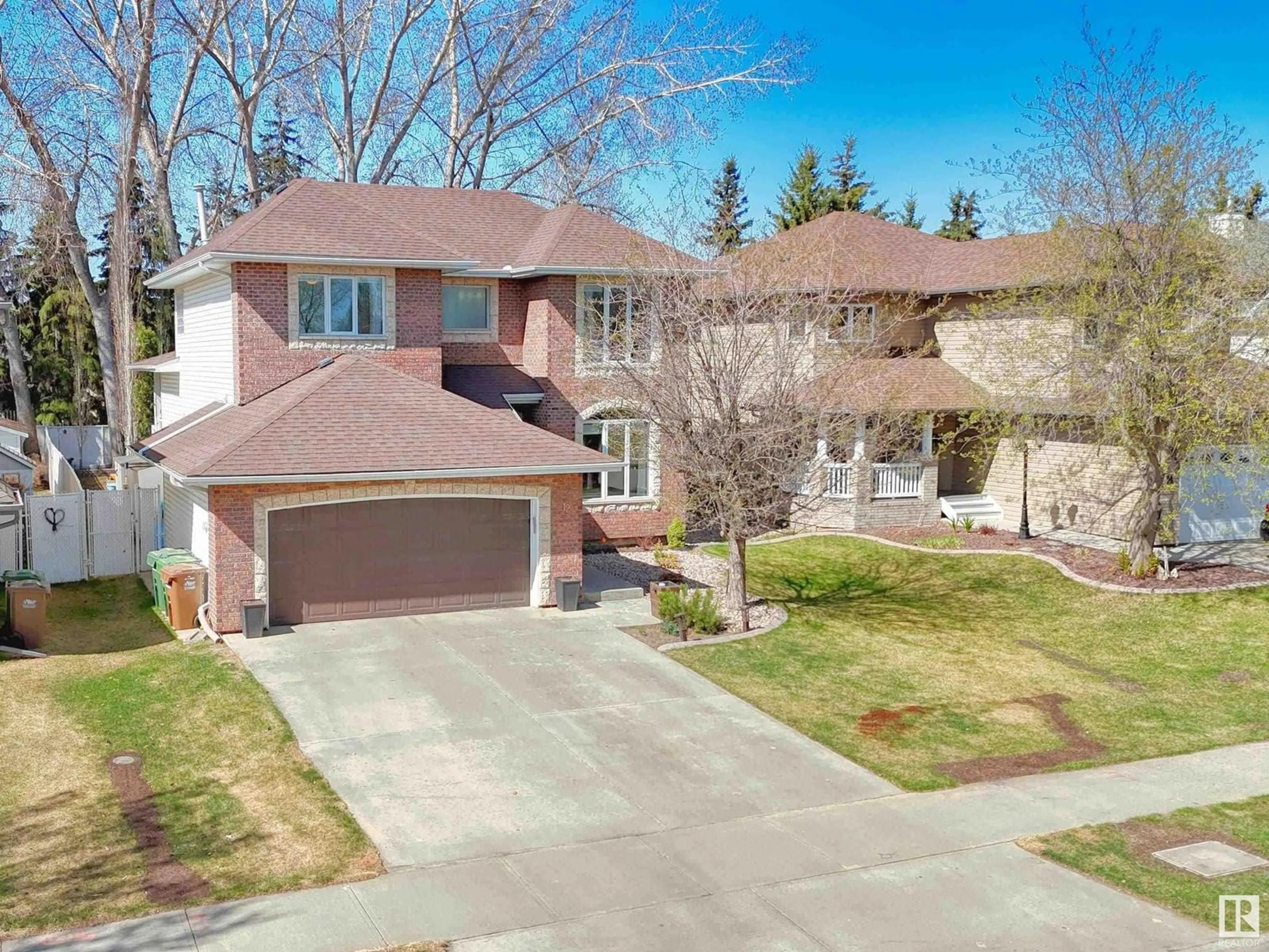 Home with brick exterior material, street for 12 EASTCOTT DR, St. Albert Alberta T8N6V5