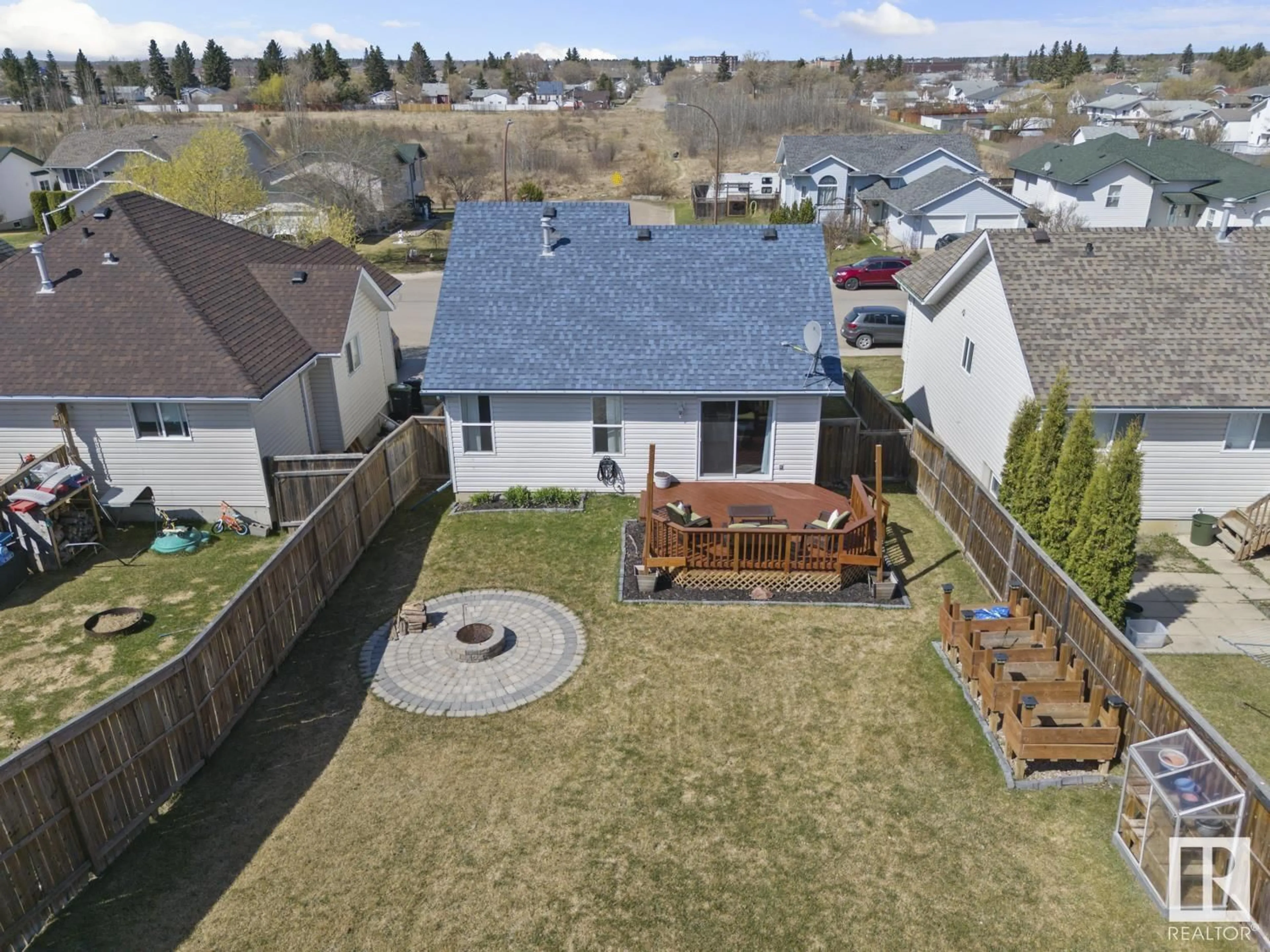 A pic from outside/outdoor area/front of a property/back of a property/a pic from drone, mountain view for 4801 45 ST, Cold Lake Alberta T9M1N7