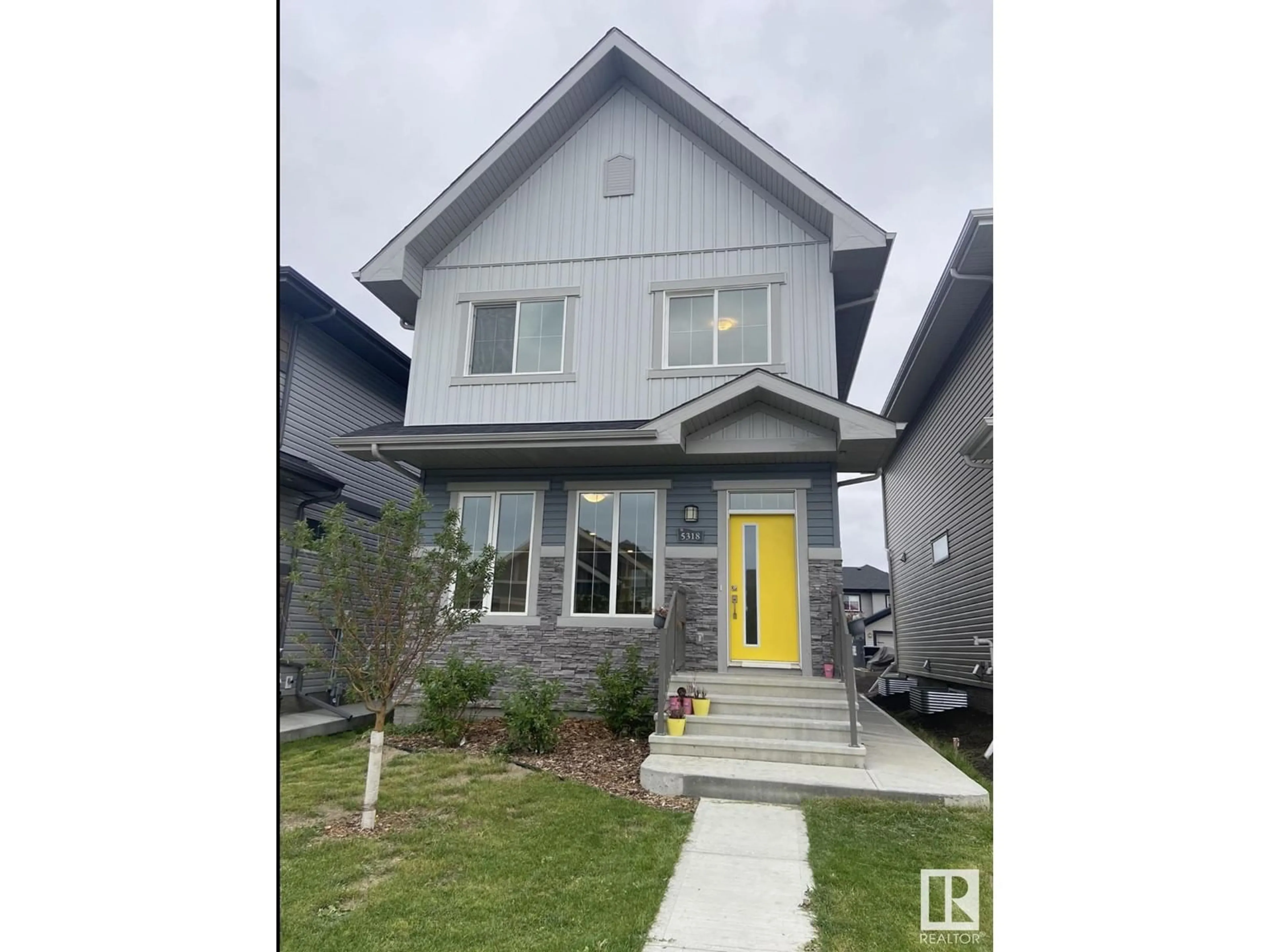 Home with vinyl exterior material, street for 5318 GODSON PT, Edmonton Alberta T5T6M9