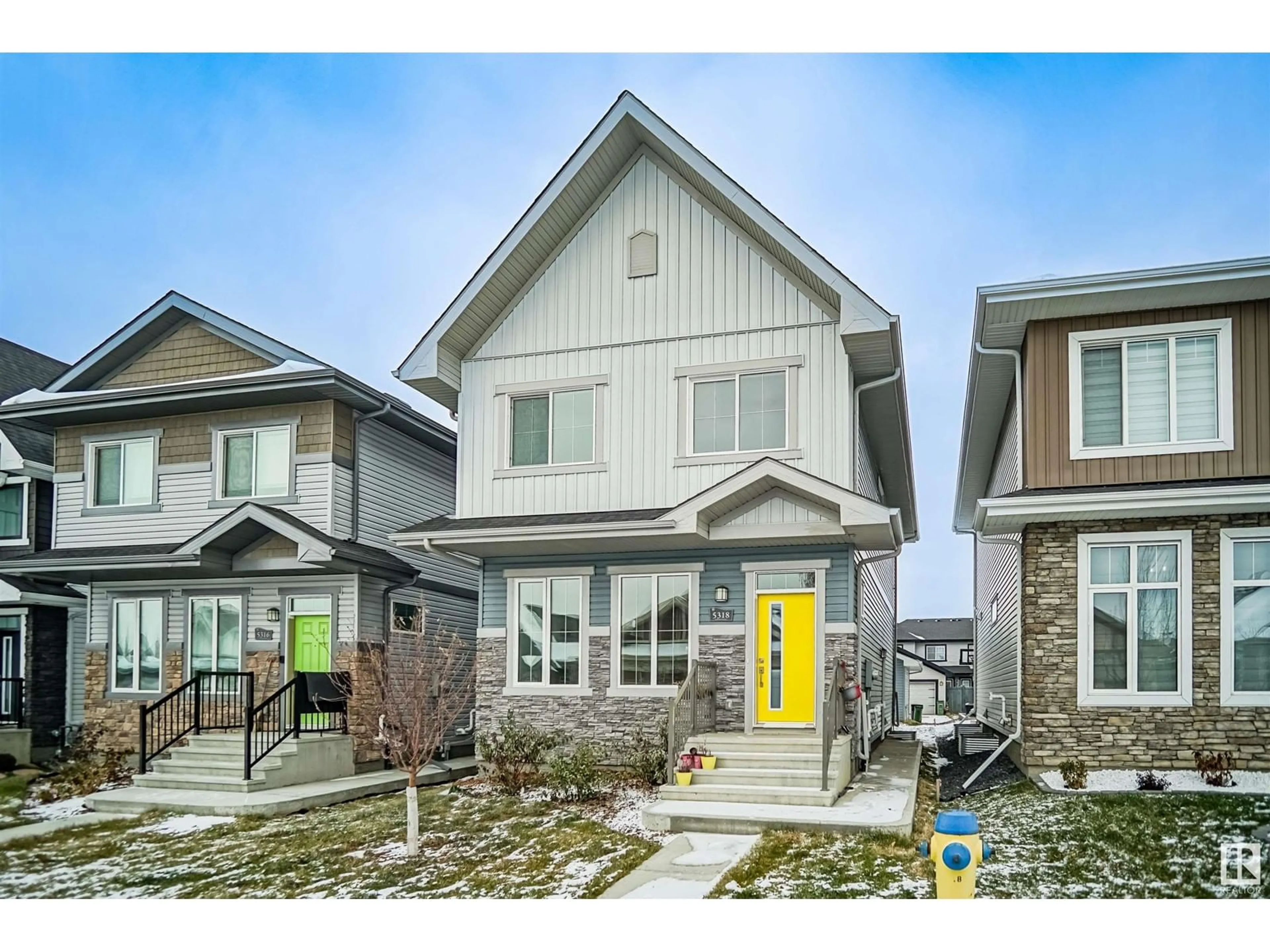 Home with vinyl exterior material, street for 5318 GODSON PT, Edmonton Alberta T5T6M9