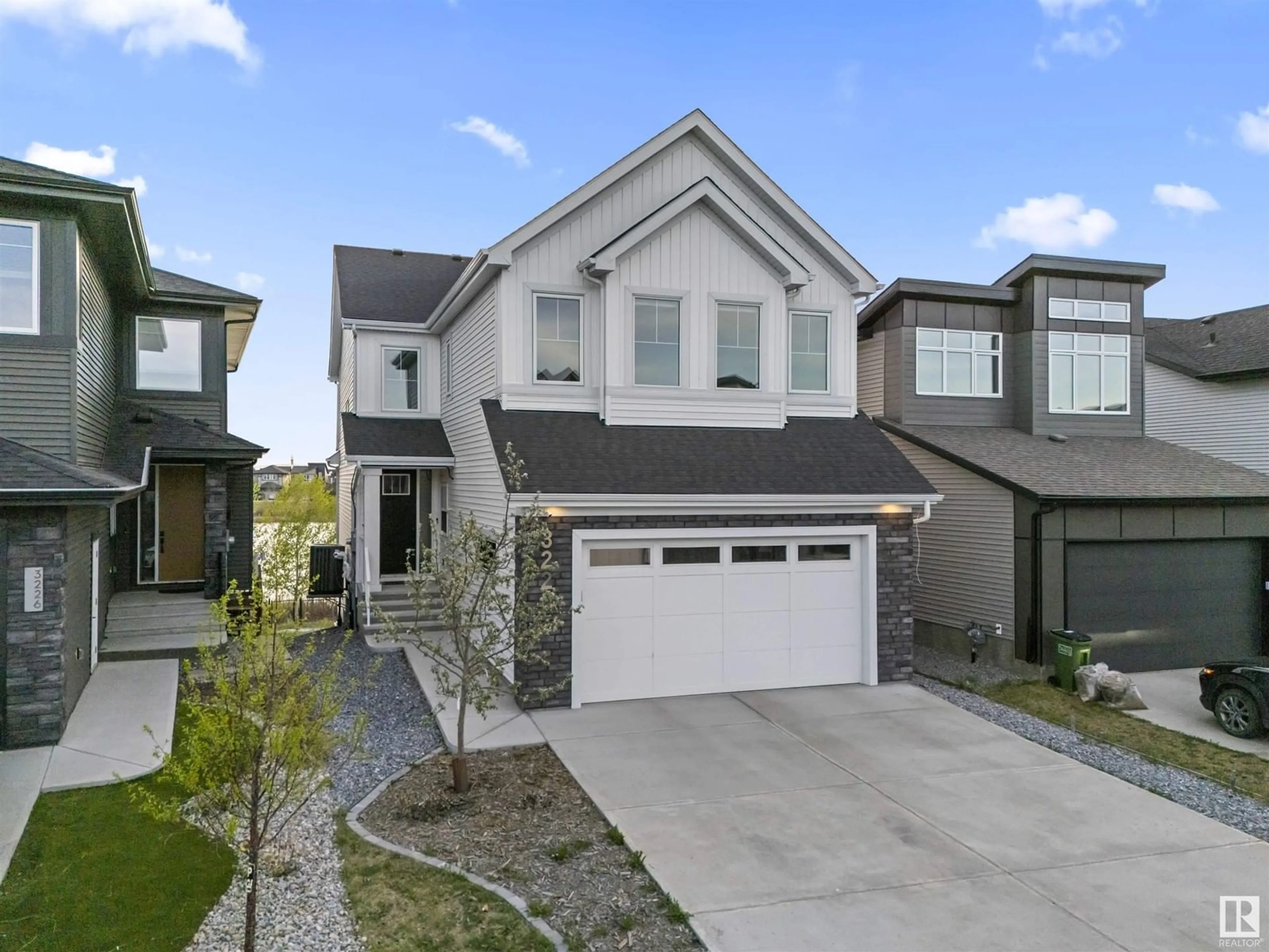 Home with brick exterior material, street for 3228 PARKER LO SW, Edmonton Alberta T6W4R8