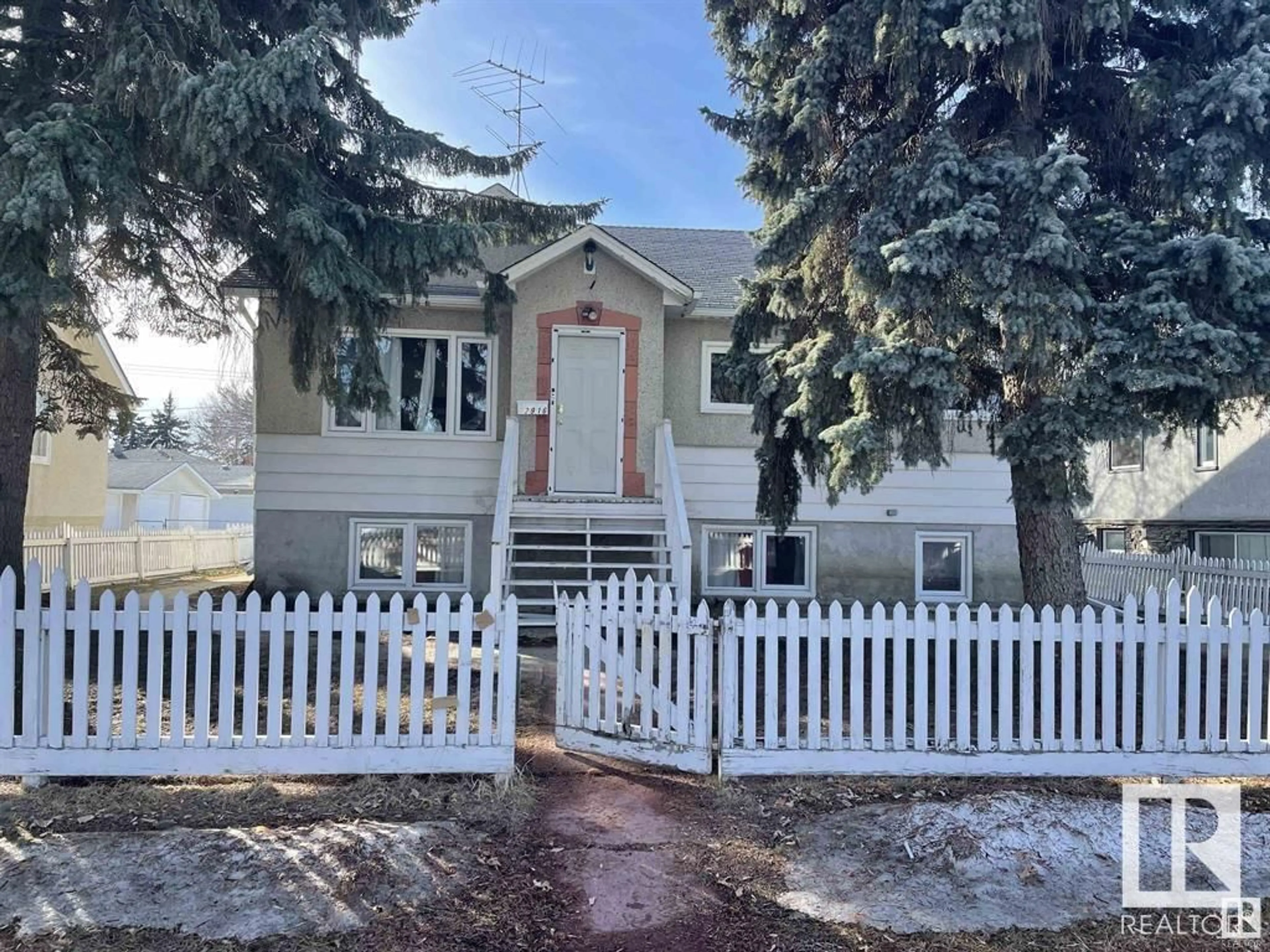 Home with vinyl exterior material, street for NW - 12916 123A ST, Edmonton Alberta T5L0K9