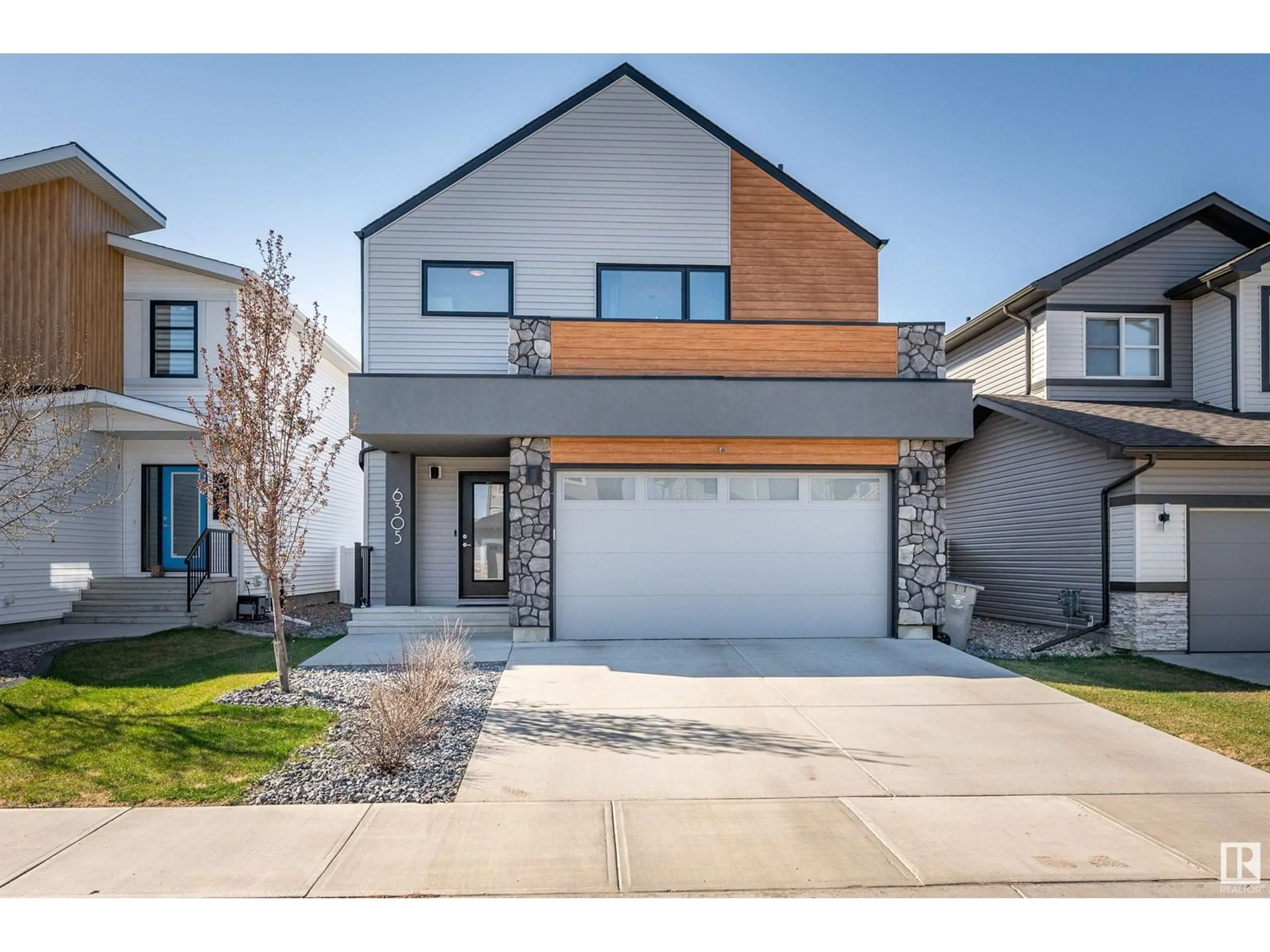 Home with brick exterior material, street for 6305 47 AV, Beaumont Alberta T4X2M5