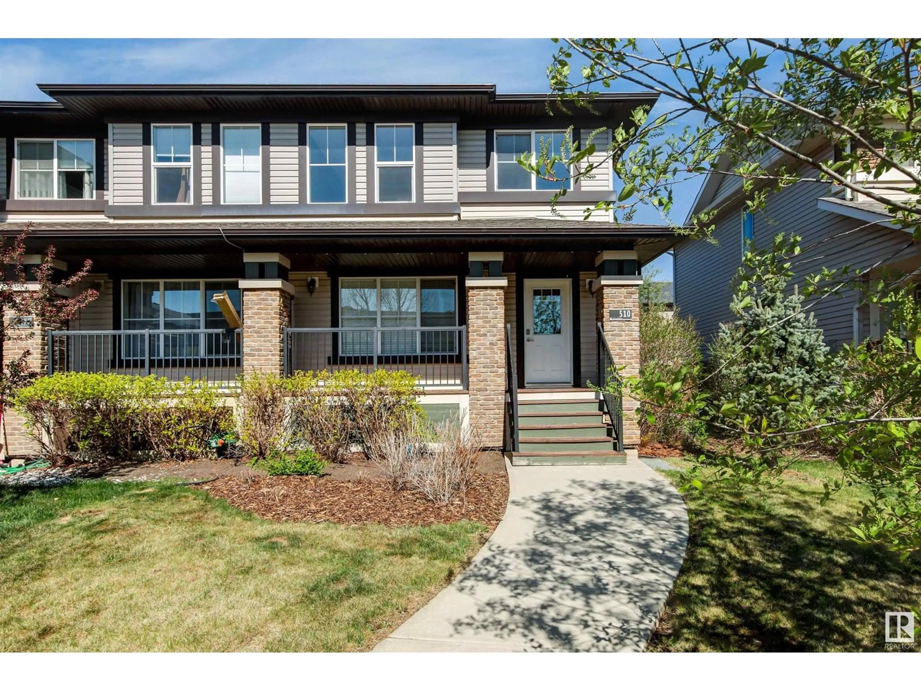 Home with brick exterior material, street for 510 CHAPPELLE DR, Edmonton Alberta T6W2B4