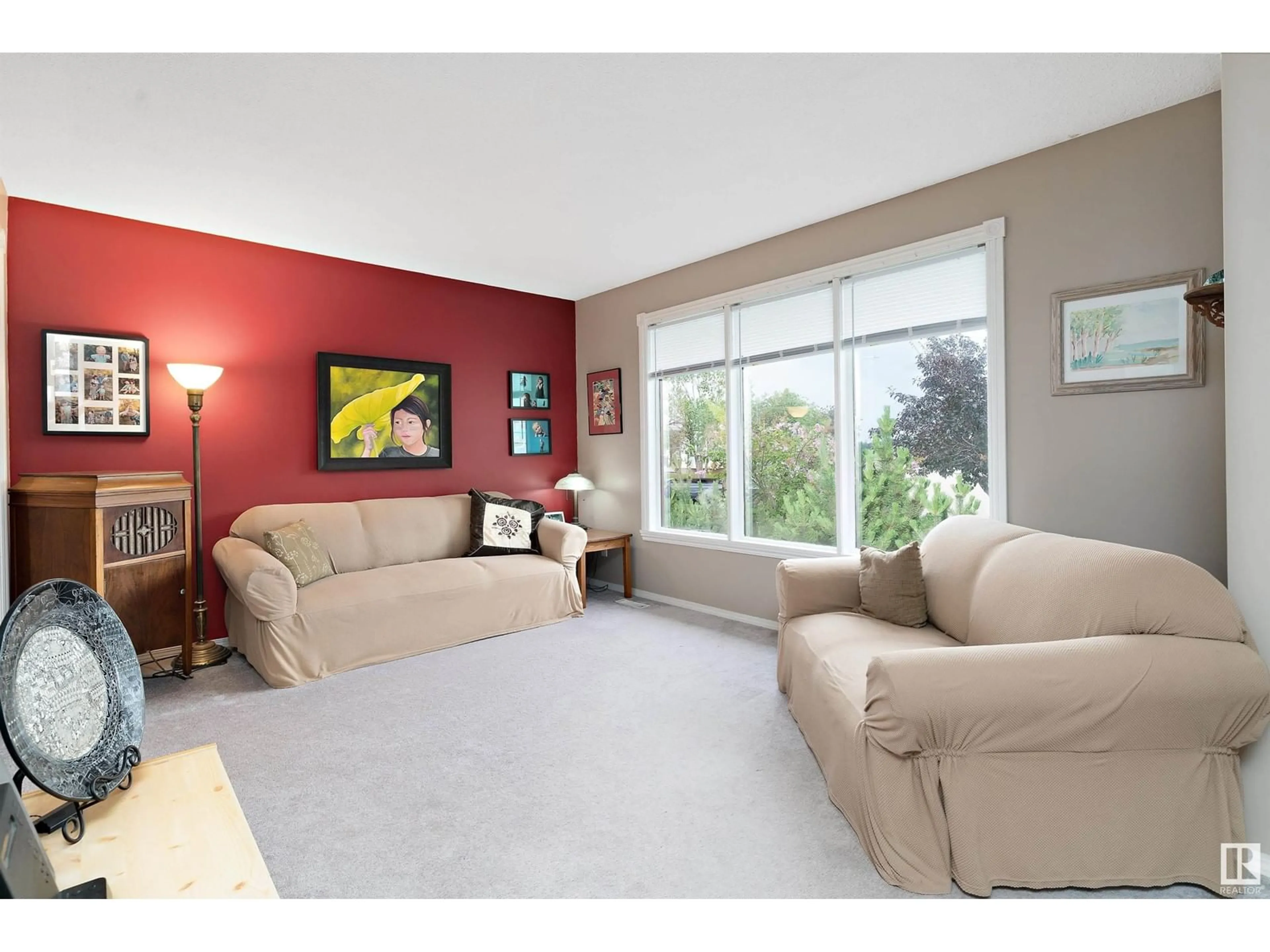 Living room with furniture, unknown for 10606 86 ST, Morinville Alberta T8R1C3