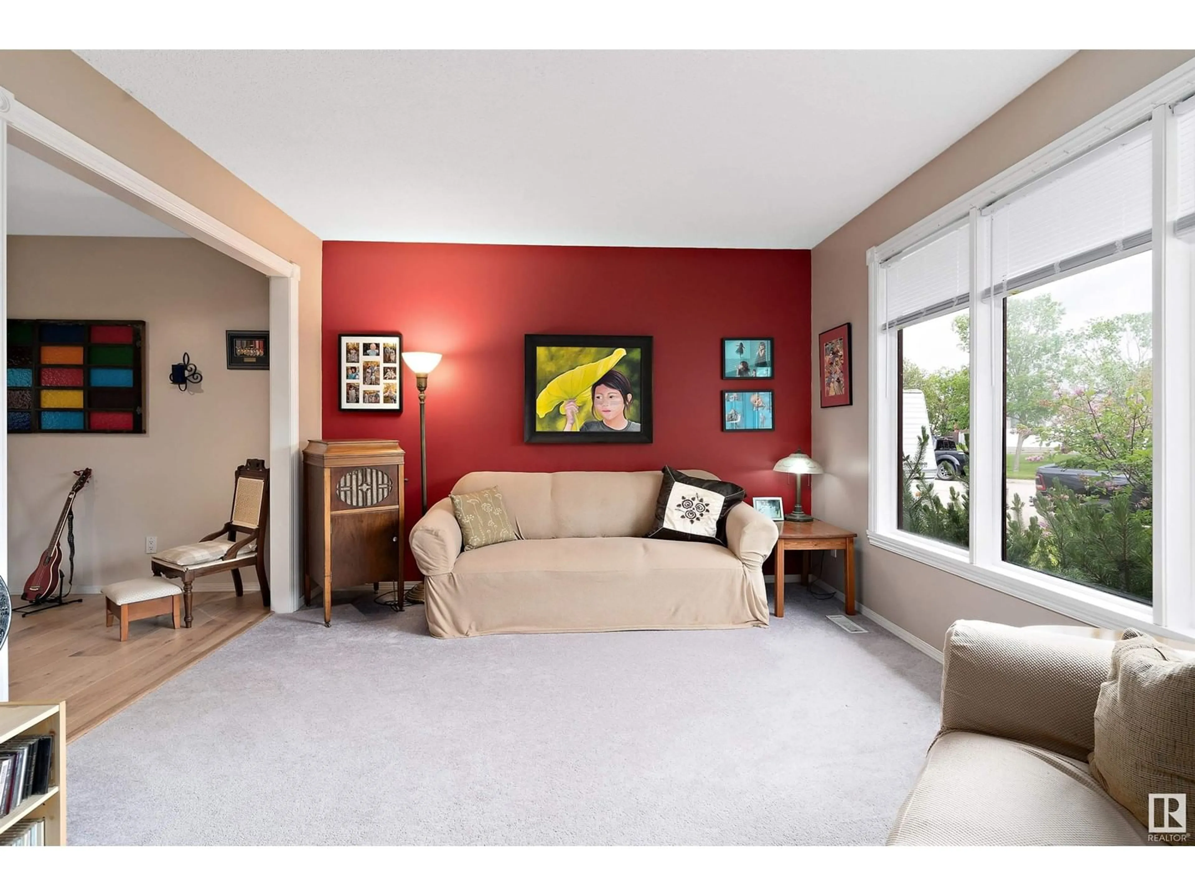 Living room with furniture, unknown for 10606 86 ST, Morinville Alberta T8R1C3