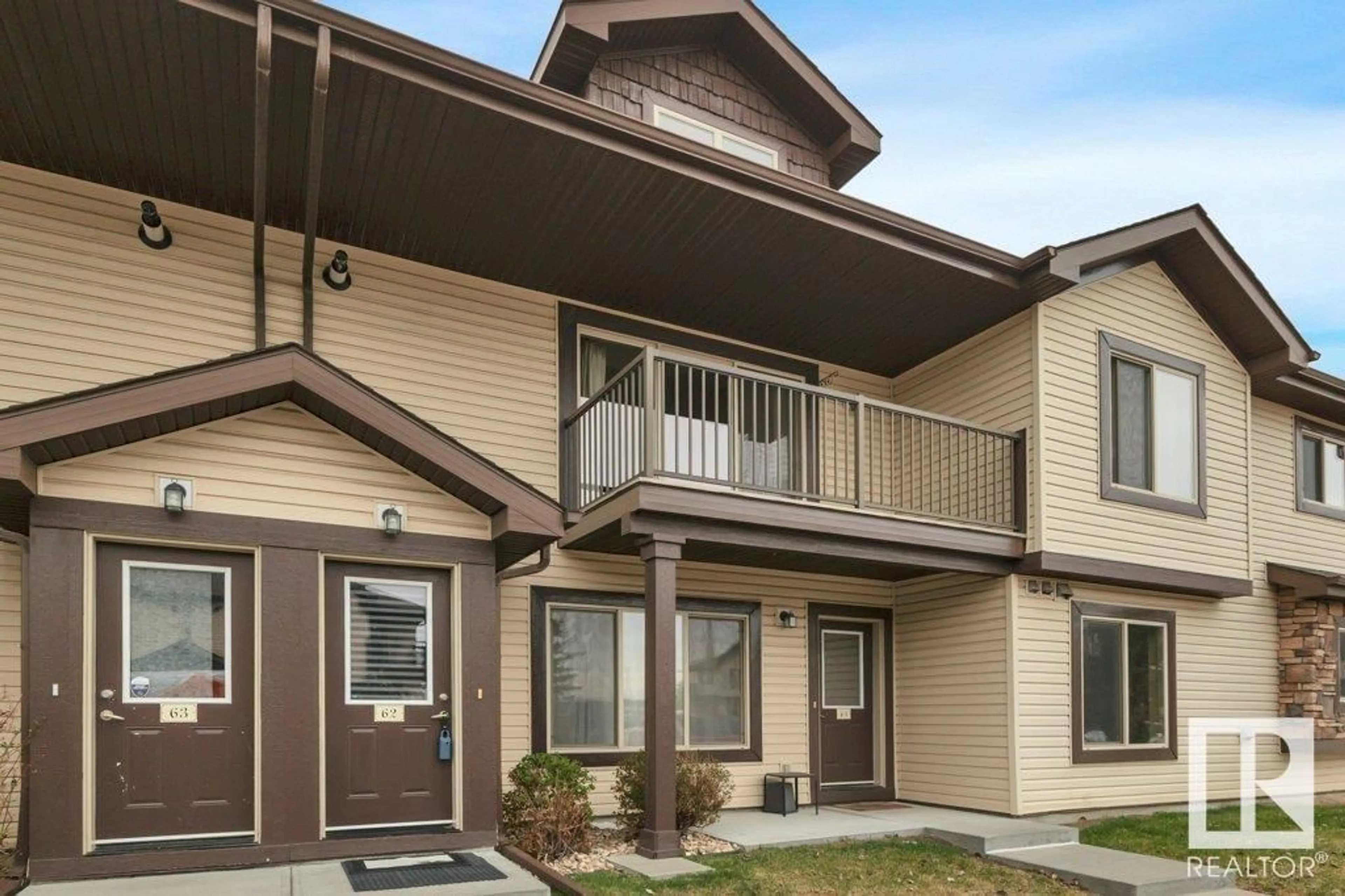 Home with vinyl exterior material, unknown for #62 - 604 62 ST, Edmonton Alberta T6X0K4