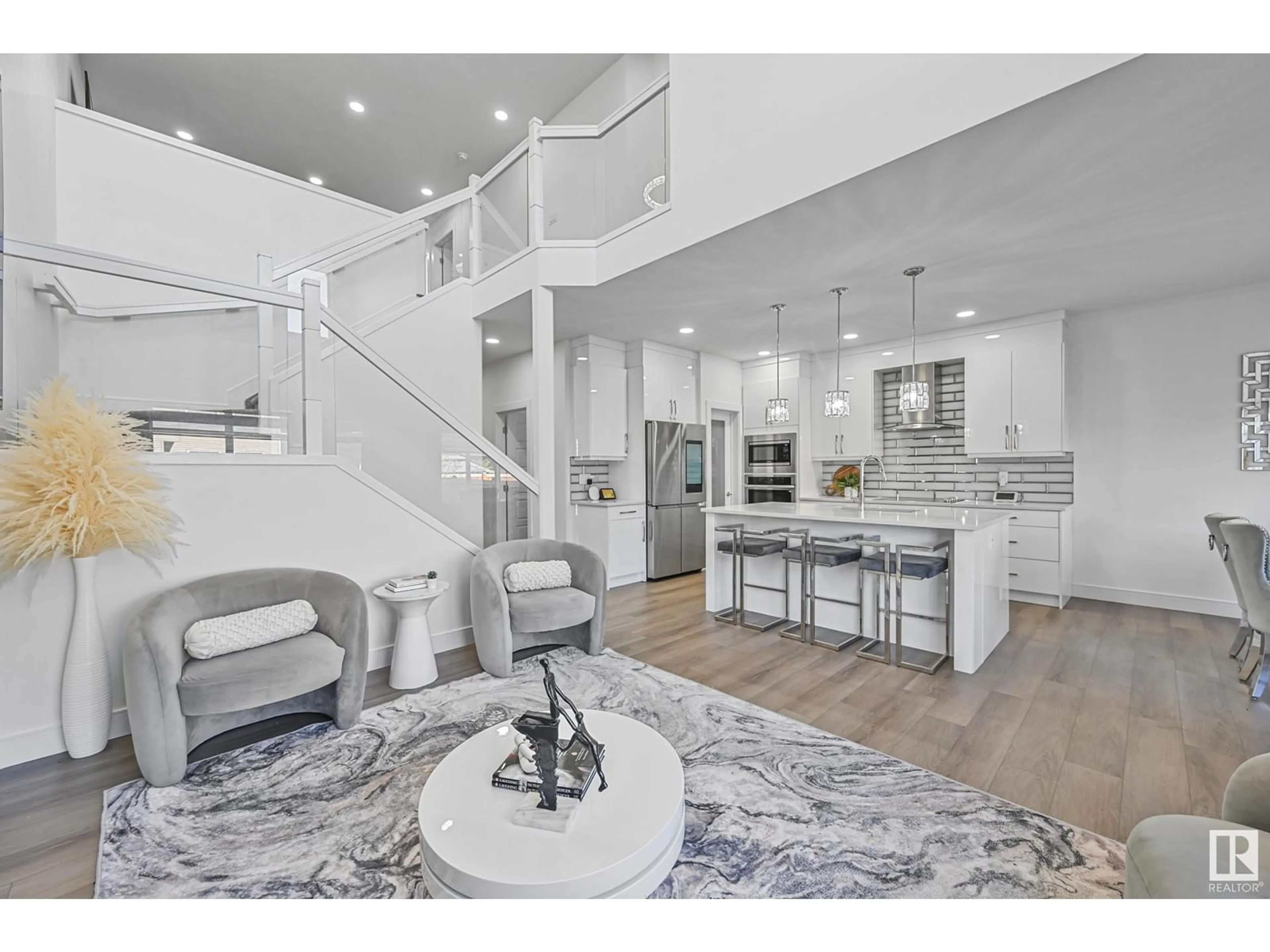 Open concept kitchen, unknown for SW - 3312 160 ST, Edmonton Alberta T6W5A1