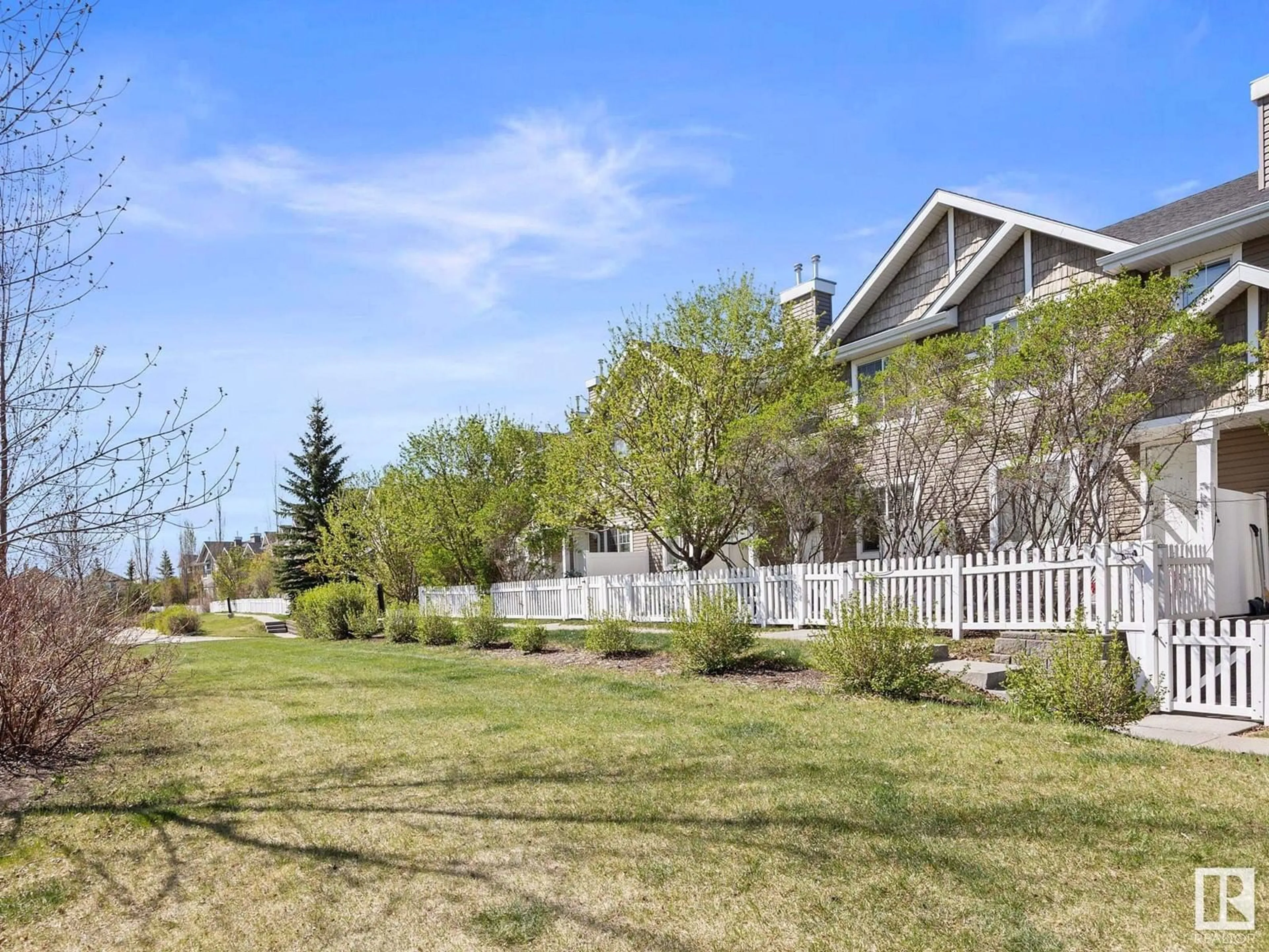 Patio, mountain view for 61 - 3075 TRELLE CR, Edmonton Alberta T6R3V5