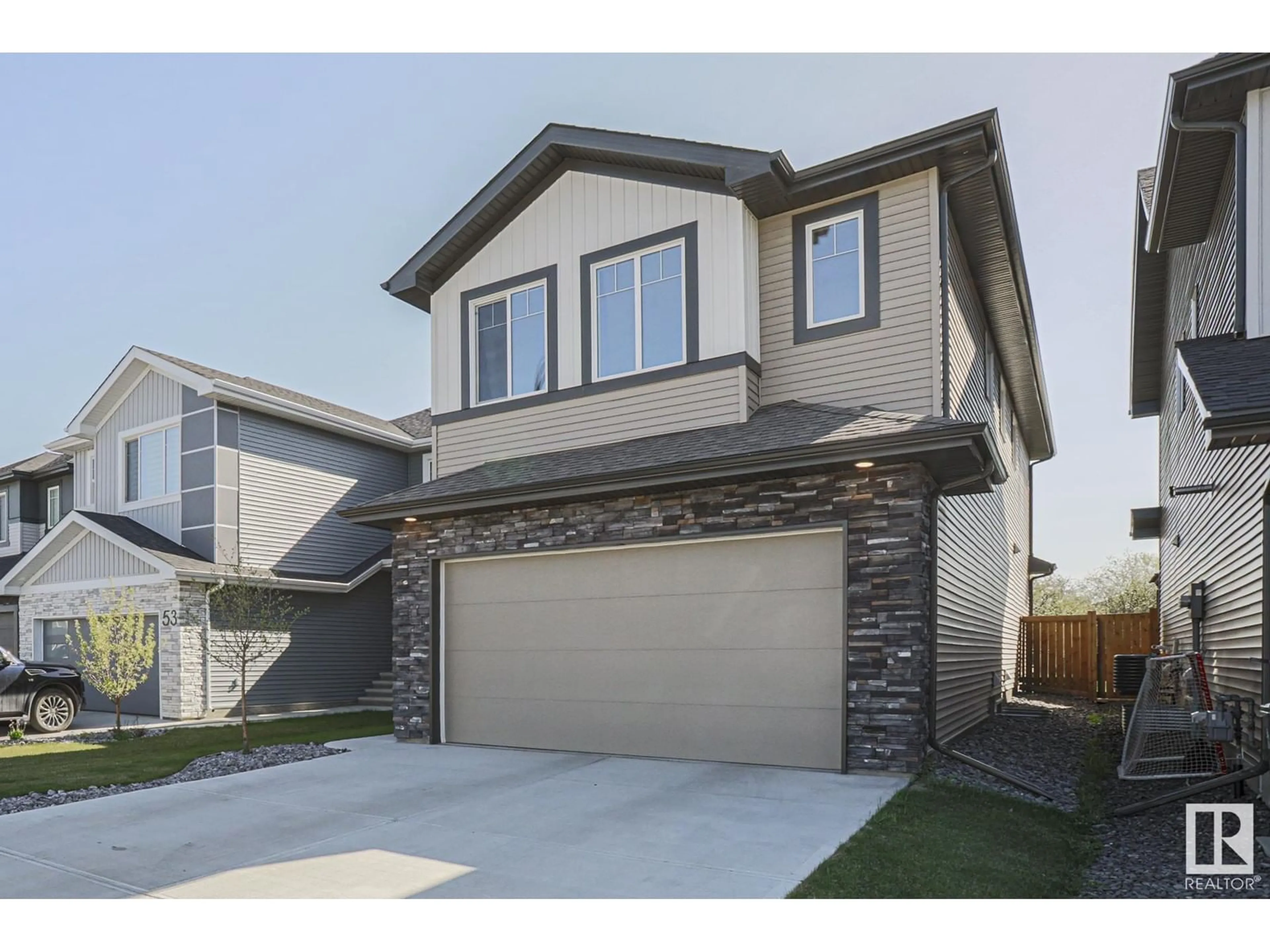 Home with vinyl exterior material, street for 51 ADELAIDE CO, Spruce Grove Alberta T7X2V4