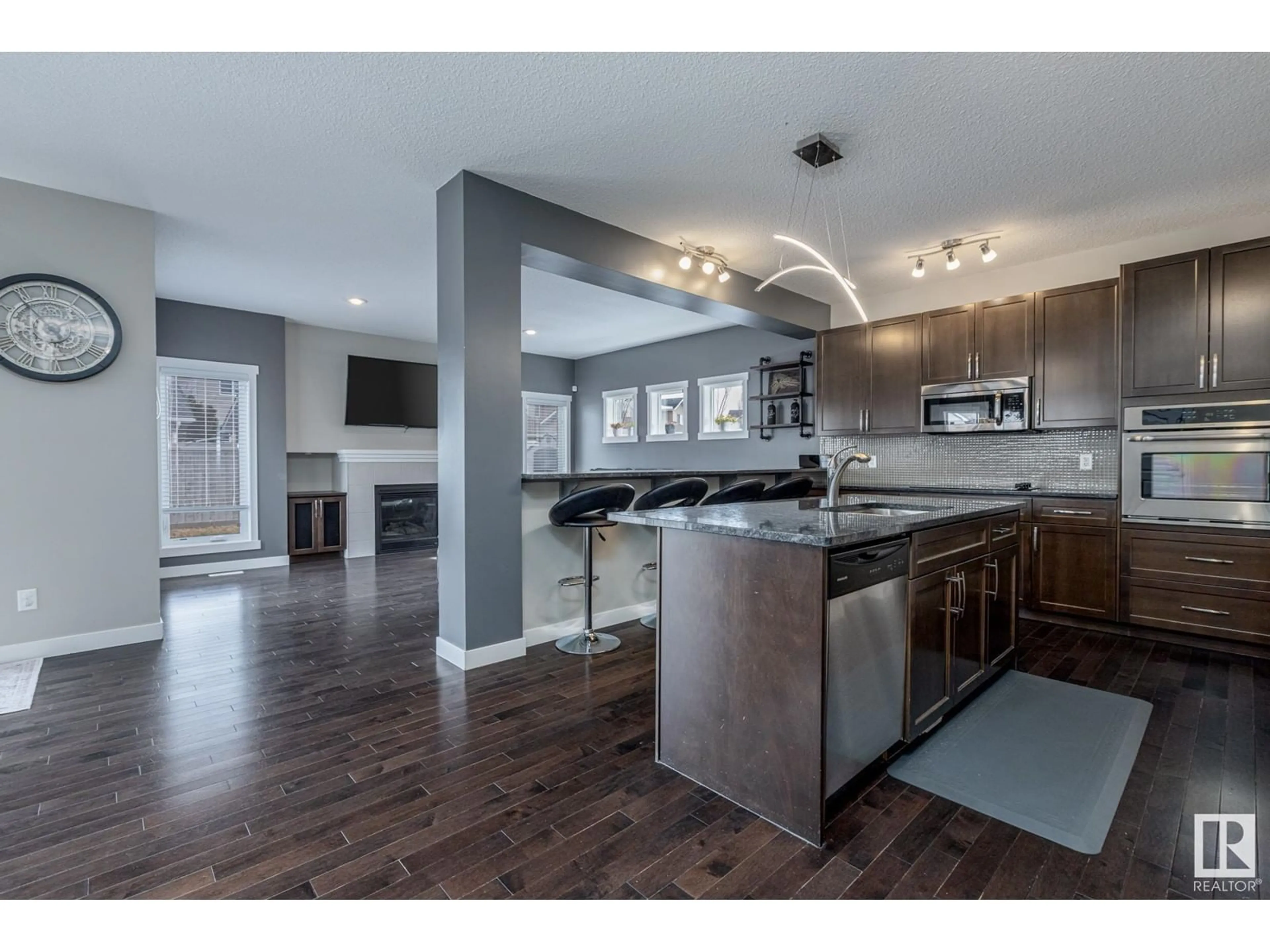Open concept kitchen, unknown for 2515 SPARROW COURT, Edmonton Alberta T5S0G7