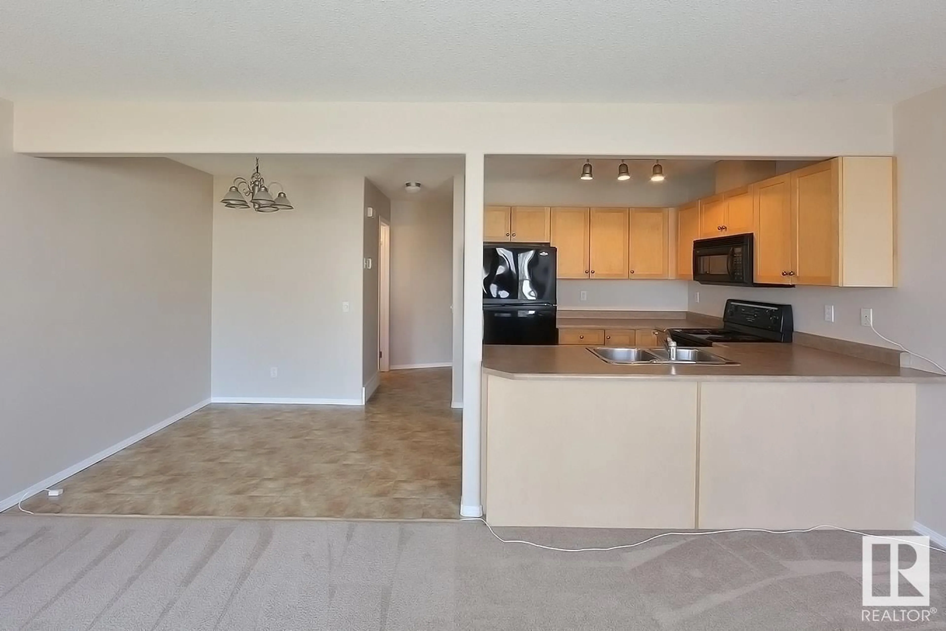Open concept kitchen, unknown for #18 - 16823 84 ST, Edmonton Alberta T5Z3G7