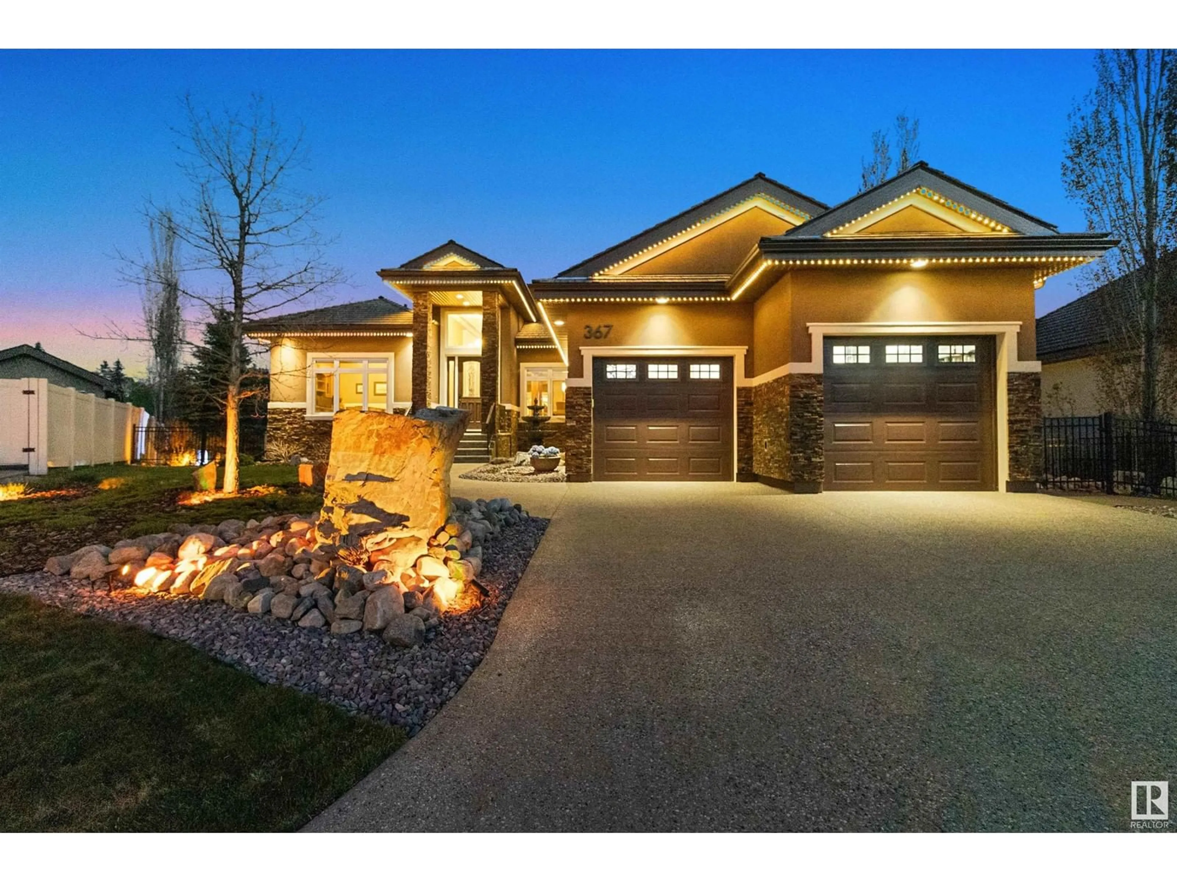 Home with brick exterior material, street for 52327 - 367 RANGE ROAD 233, Rural Strathcona County Alberta T8B1C6