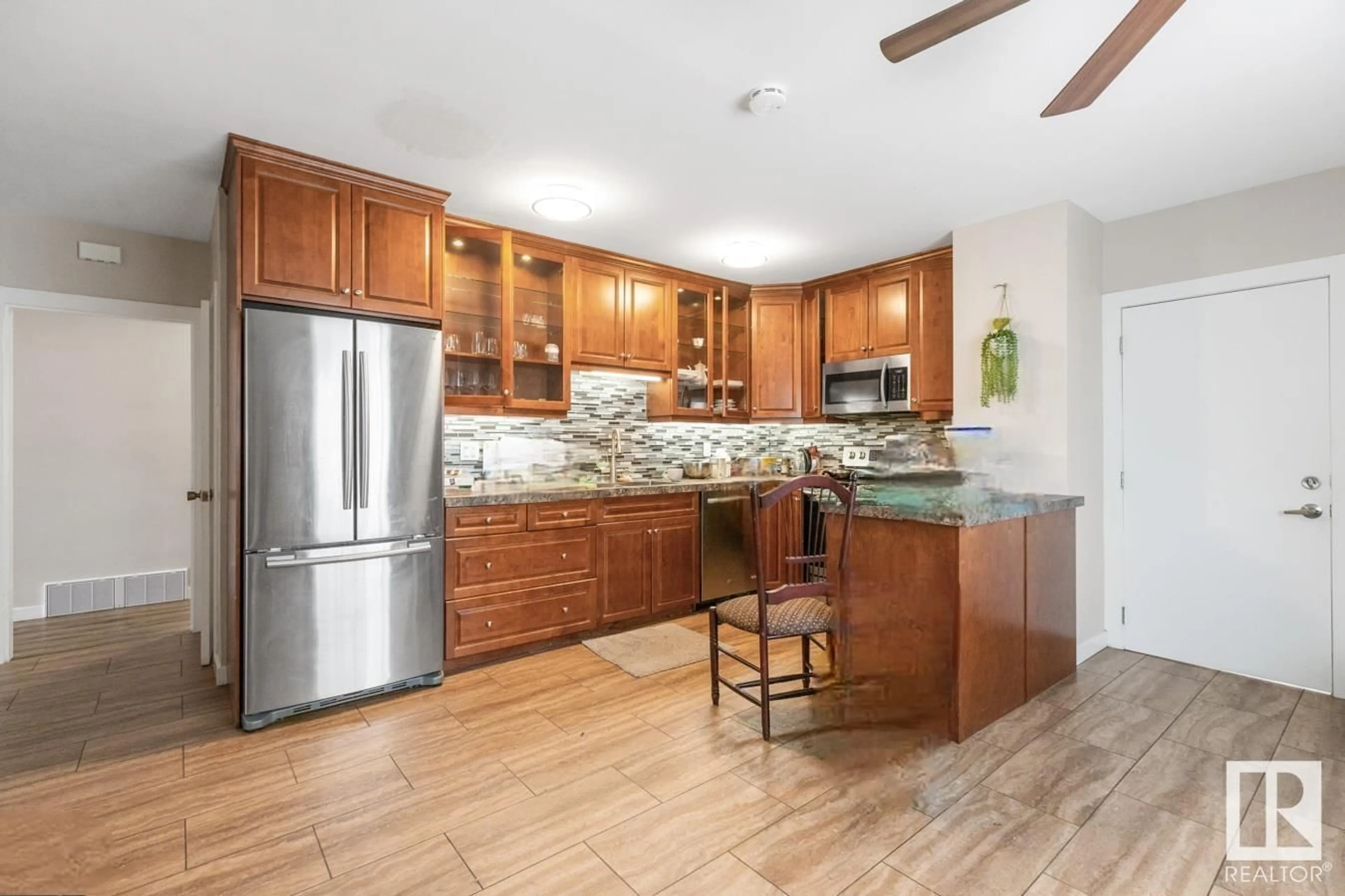 Open concept kitchen, unknown for NW - 11442 101 ST, Edmonton Alberta T5G2A8