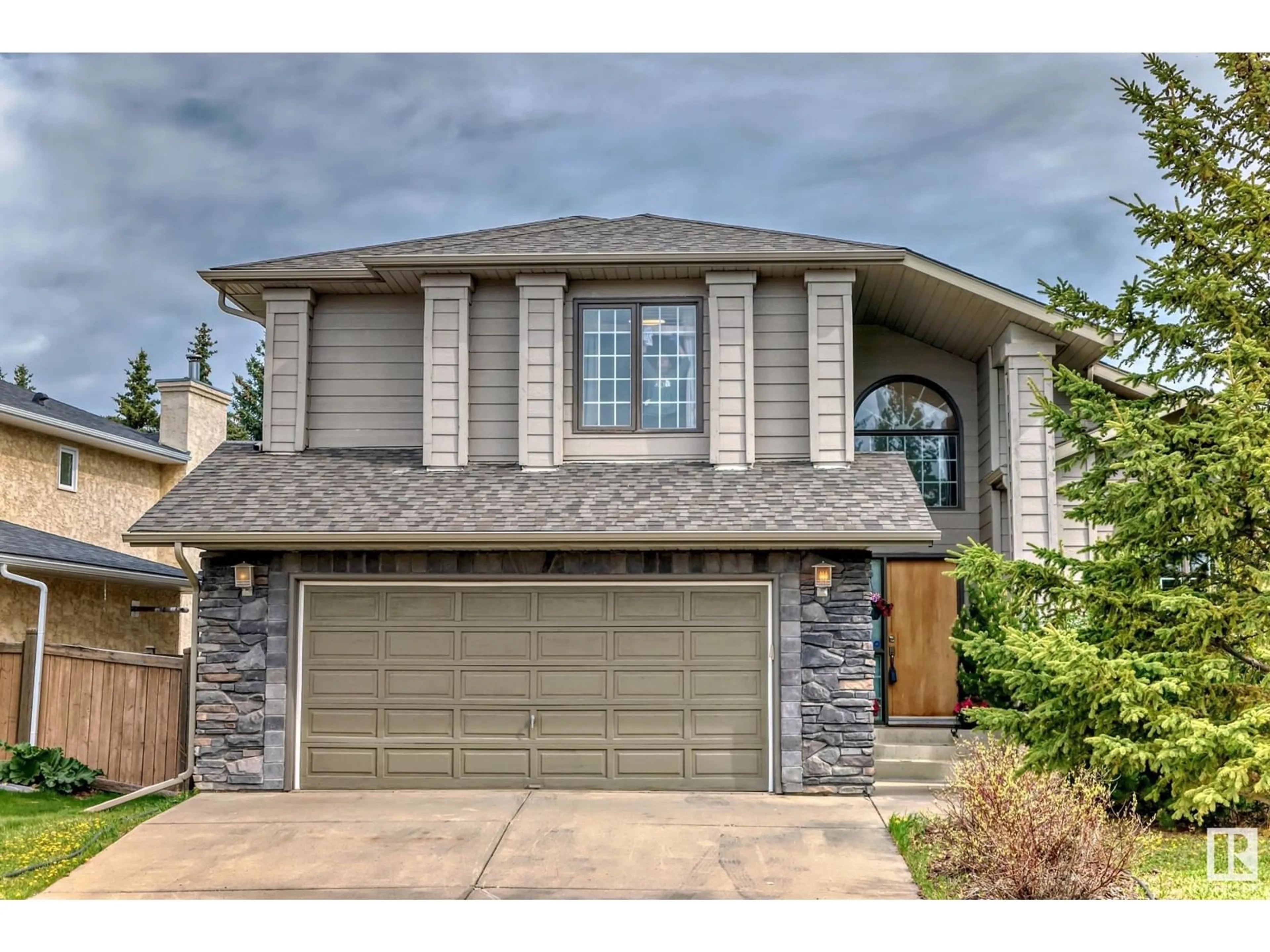 Home with vinyl exterior material, street for 351 BULYEA RD, Edmonton Alberta T6R2B1