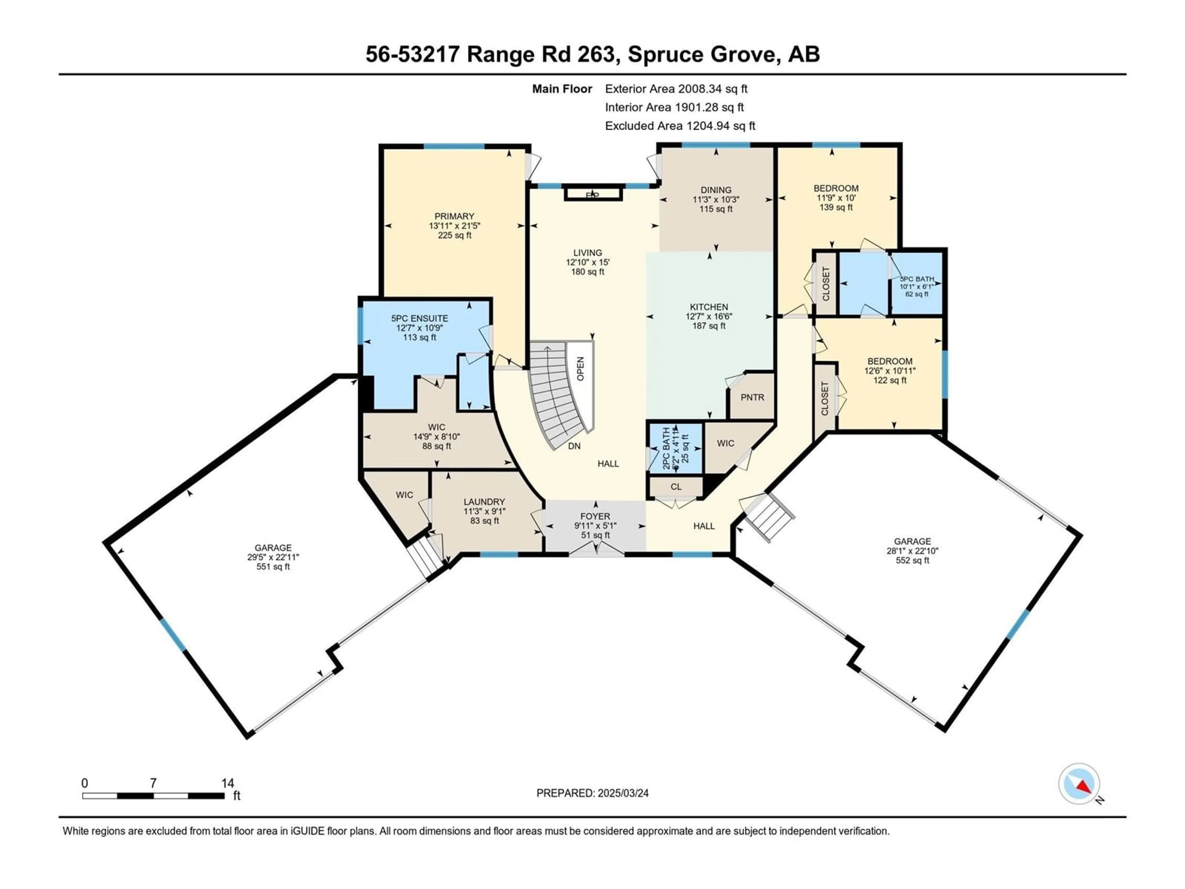 Floor plan for 56 RGE ROAD 263, Rural Parkland County Alberta T7X3G2