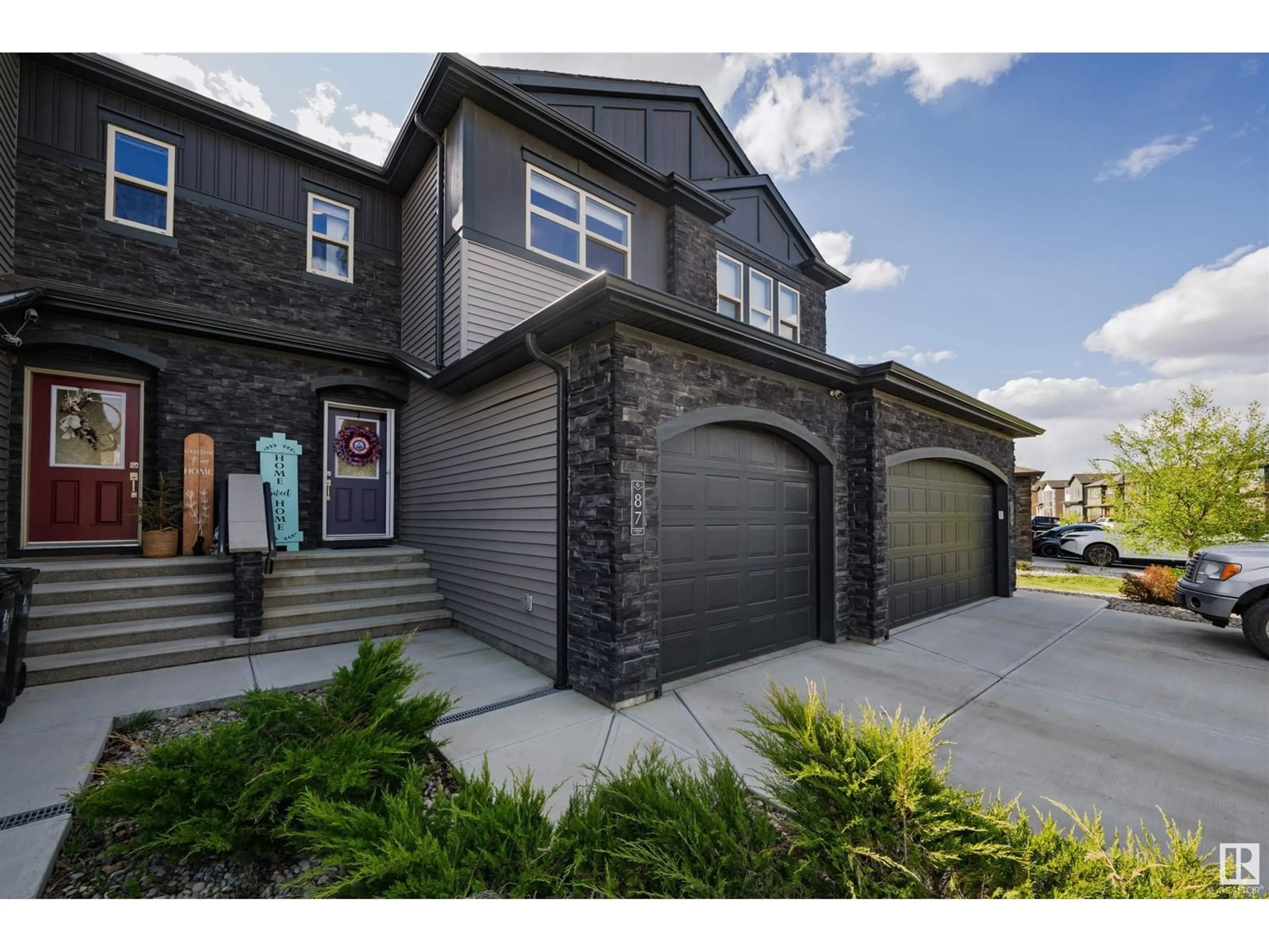 Home with brick exterior material, street for 87 GARNEAU GA, Spruce Grove Alberta T7X0Z7